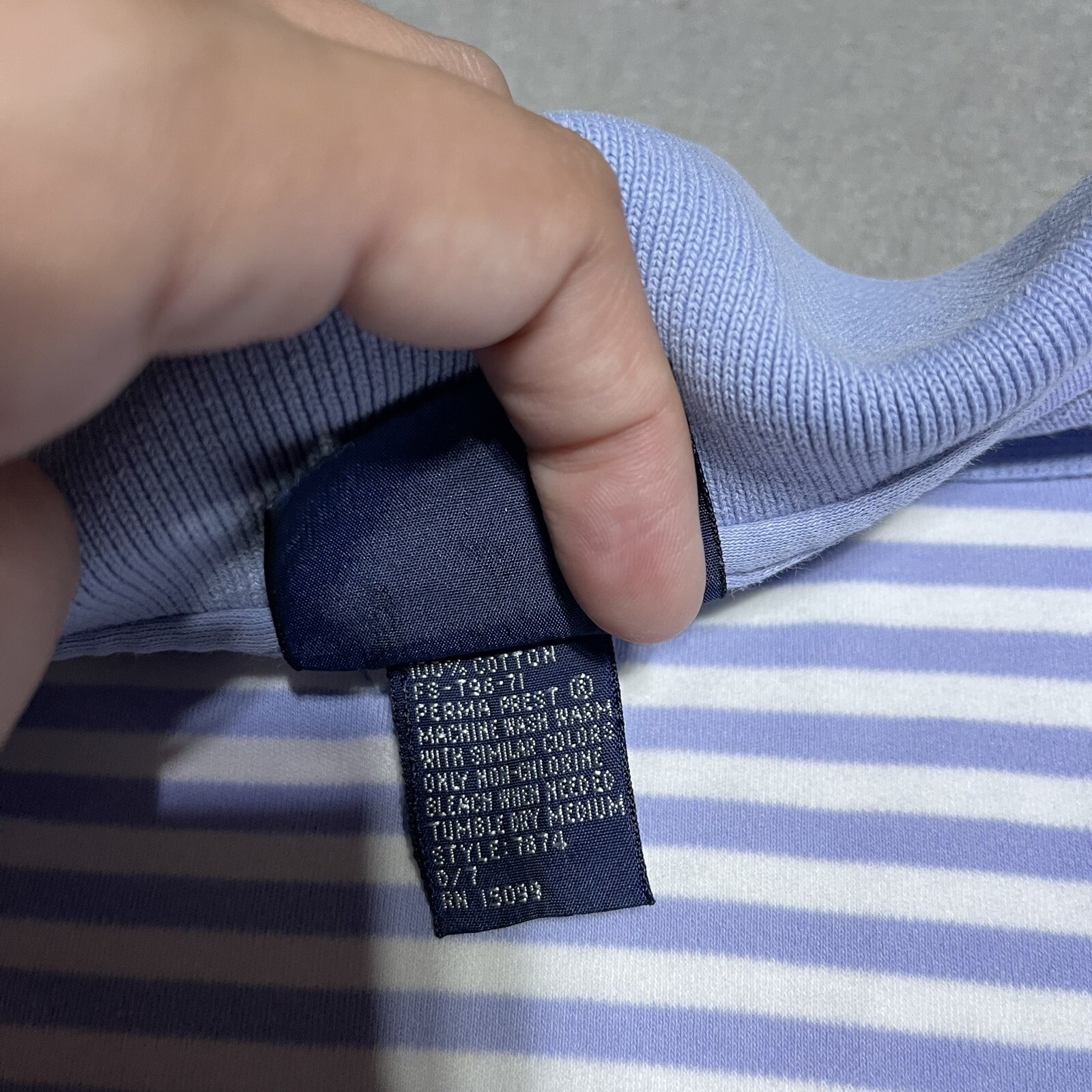 Vintage Carriage Court Polo Shirt Womens Medium Striped Short Sleeve Activewear