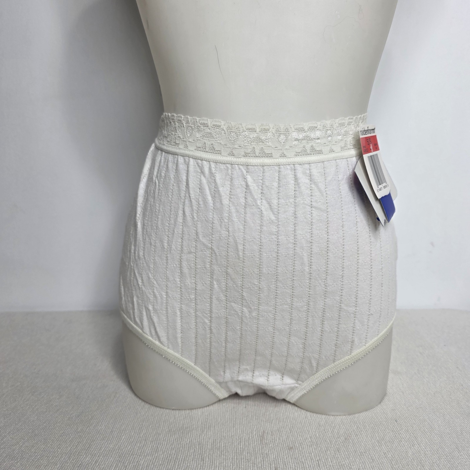 Vintage Maidenform White Granny Panties Size Small 5 NWT!