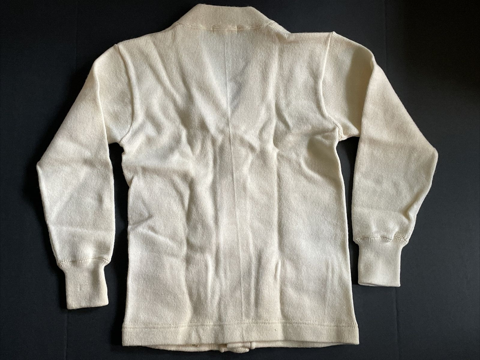 Vintage 1950s High School Sweater Letterman Cardigan Wool USA Named Sz 36 Womens