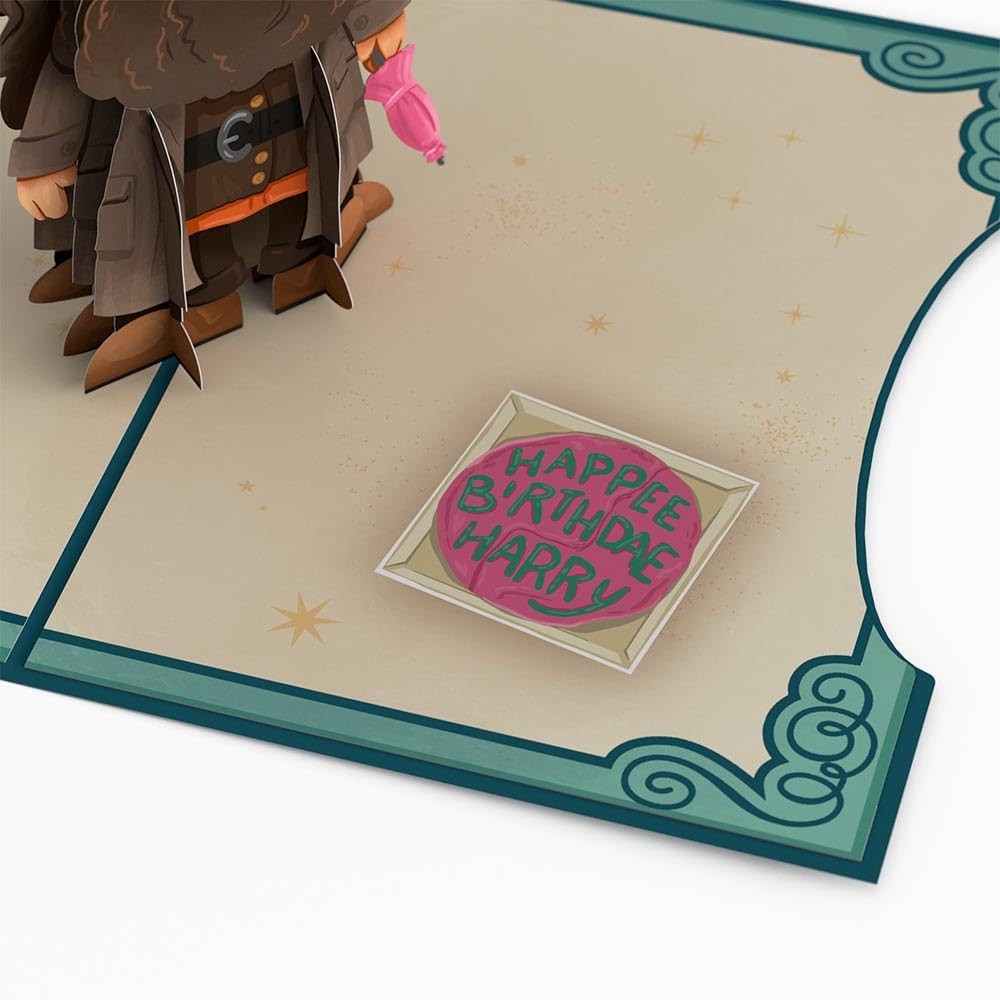 Lovepop Happy Birthday Pop-Up Card for Her and Him- 3D Harry Potter Birthday Gre