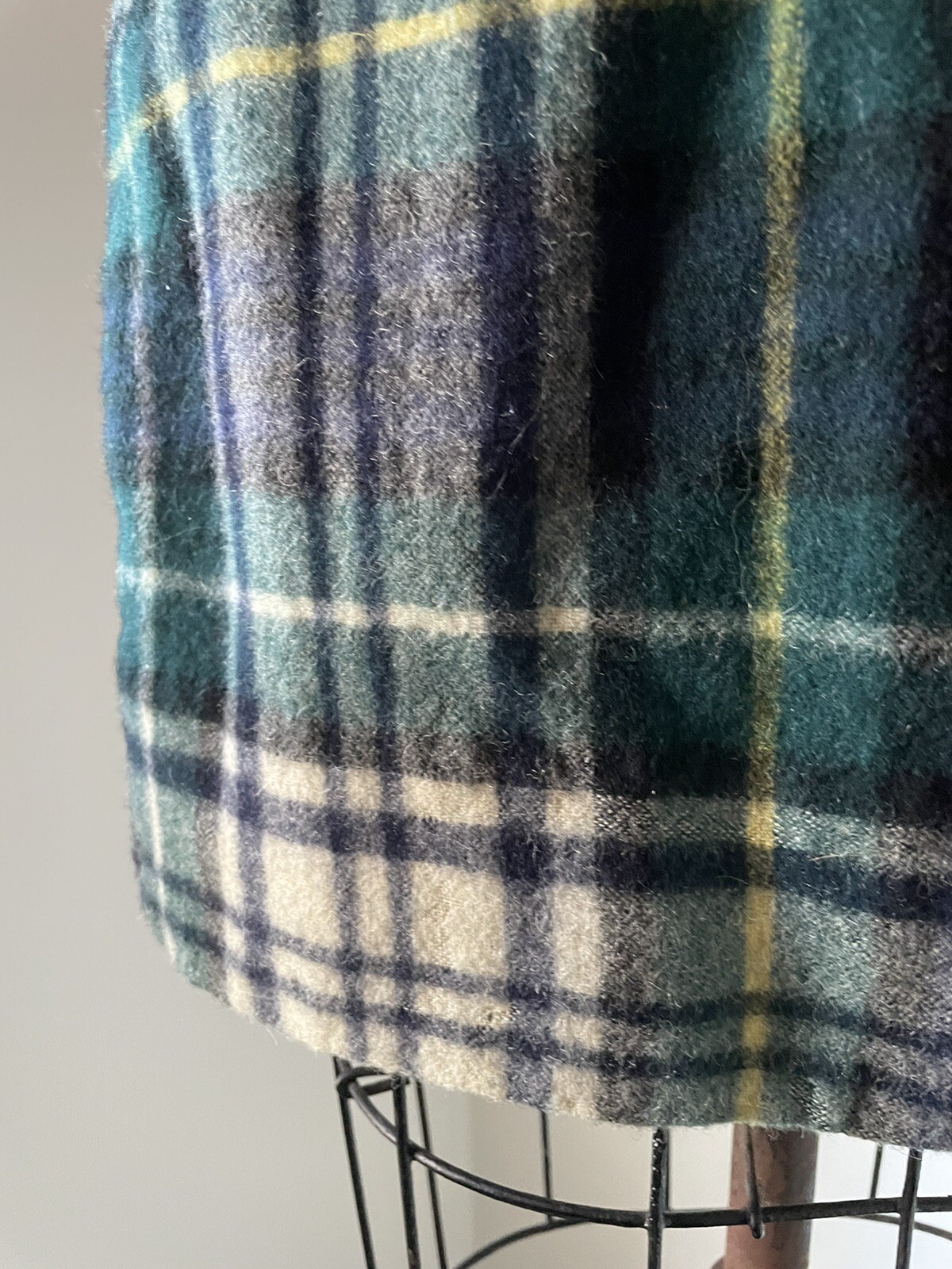 Vintage 1960’s Plaid Tartan Skirt Century Of Boston Preppy Wrap Skirt XS