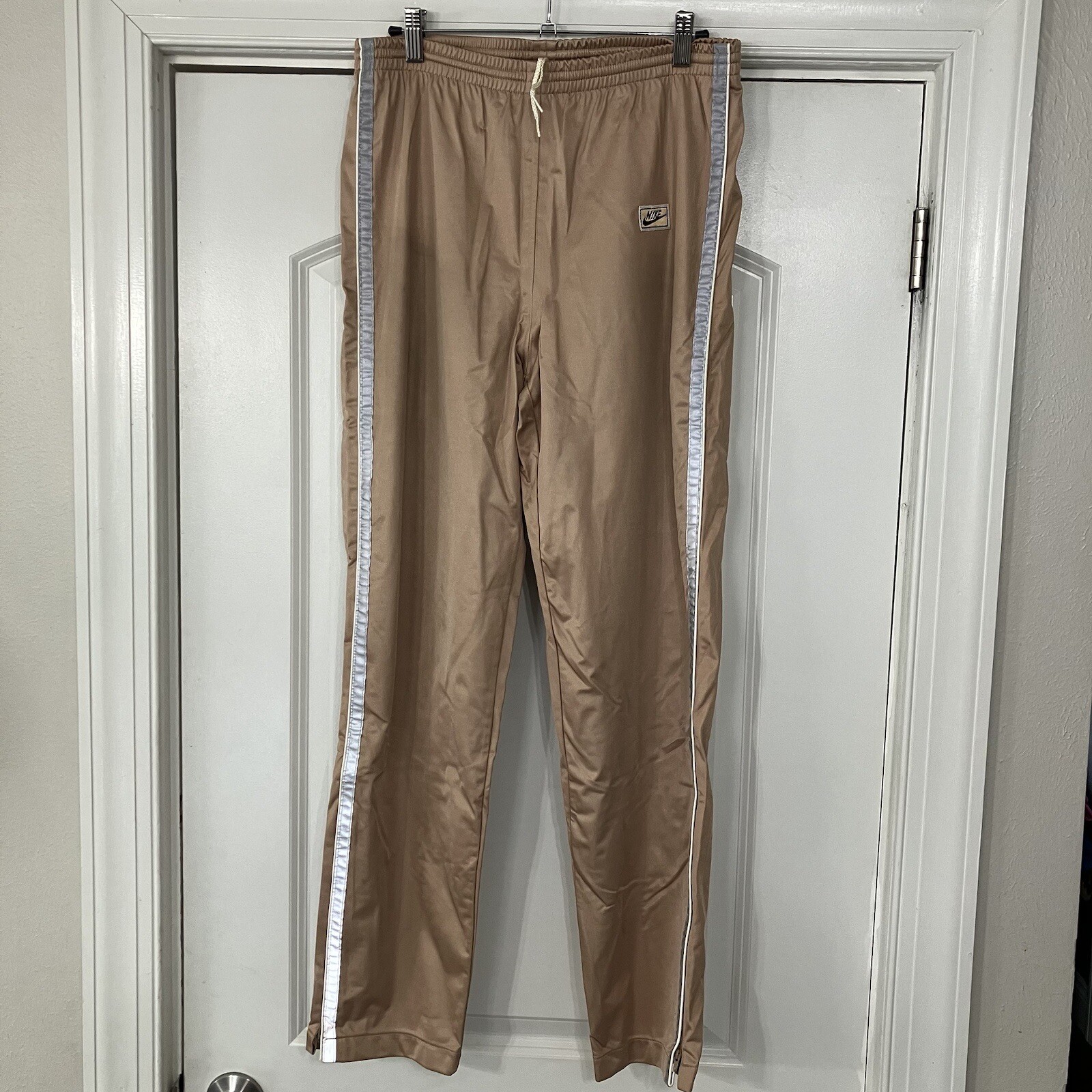 VTG 80s Nike Women’s M Salazar Gold Reflective Goretex Track Suit Jacket Pants