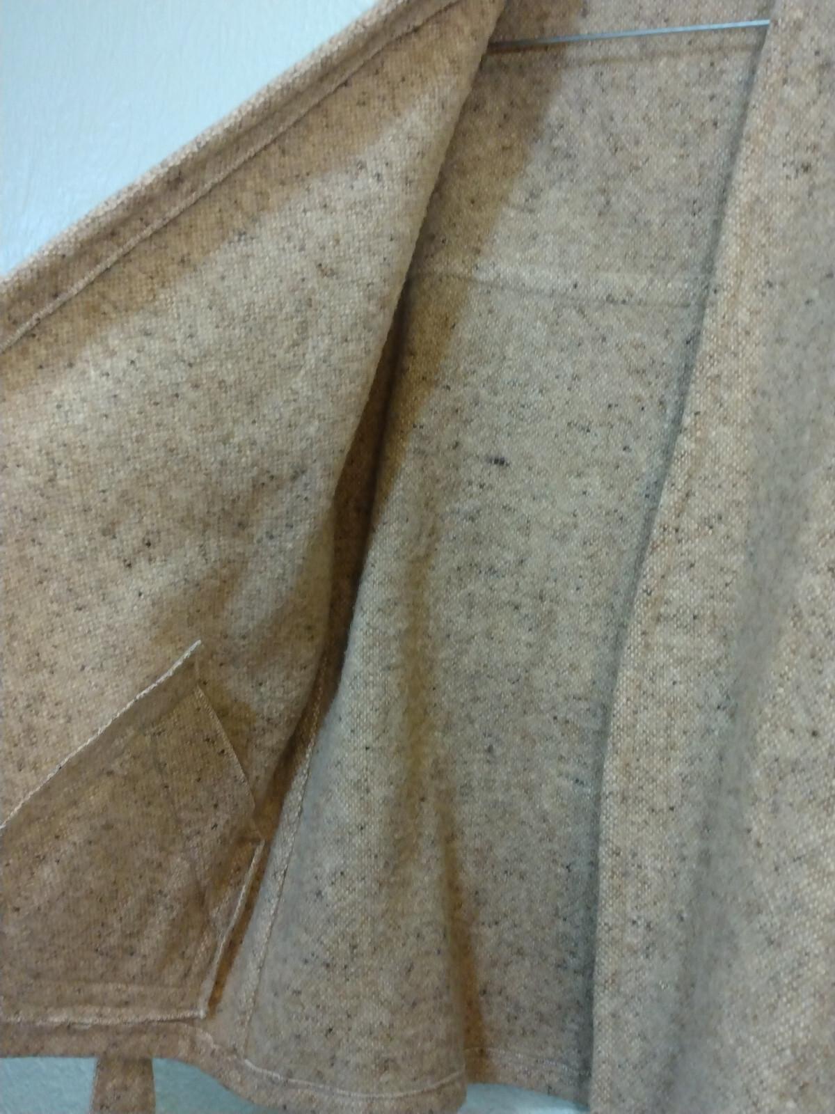 Vintage Boru Jimmy Hourihan of Dublin Wool Coat Gi Belted
