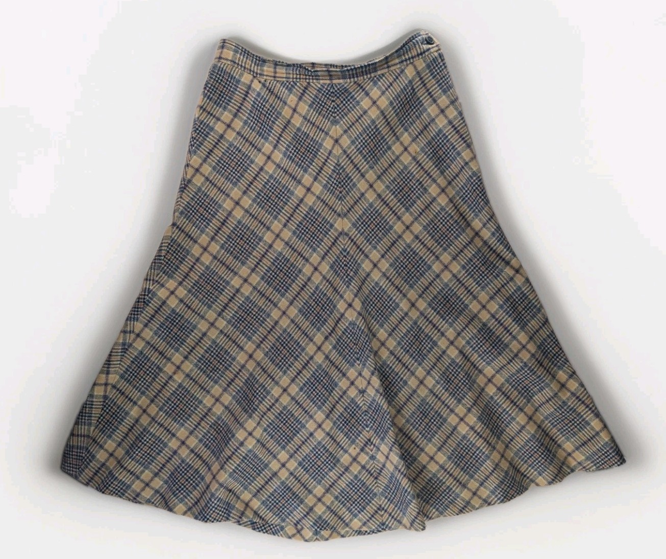 VTG 60s Pendleton 100% Wool Maxi Skirt Sz 11-12 READ Description