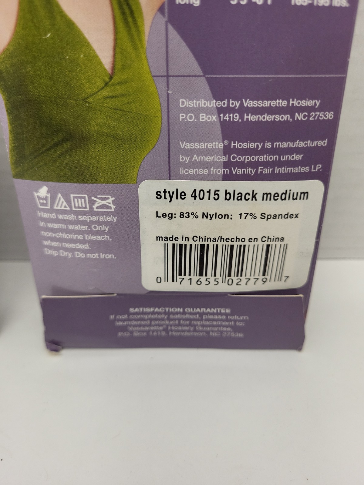 Lot of 3 Vassarette Black Silky Sheer Stockings & 3 Garter Belts, 2 White 1 Blk