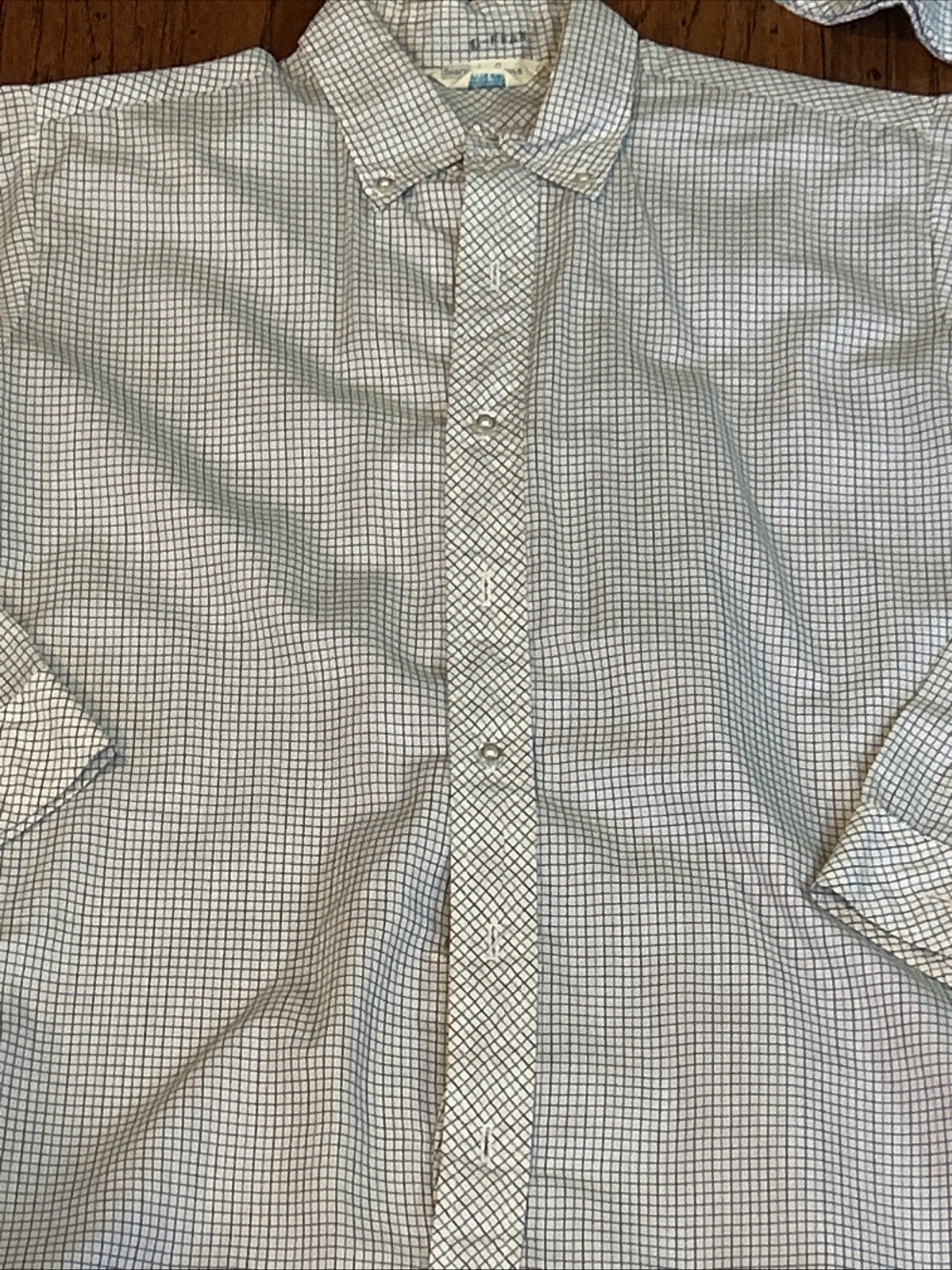 VINTAGE Sears Fashions Womens Medium Shirt House Yard Dress w/ Hat READ EUC