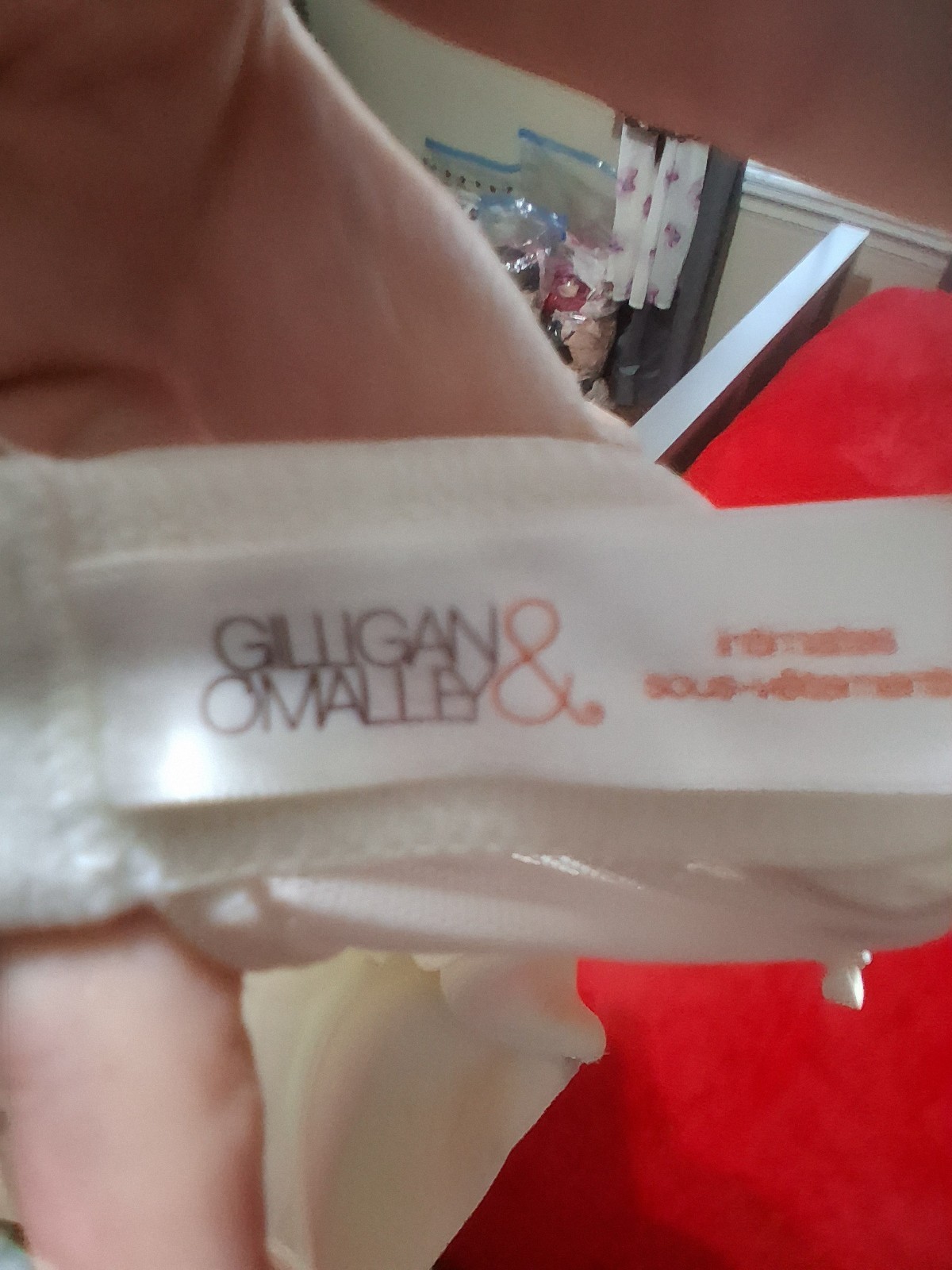 LG Gilligan & O’Malley White Vintage Babydoll Nightie