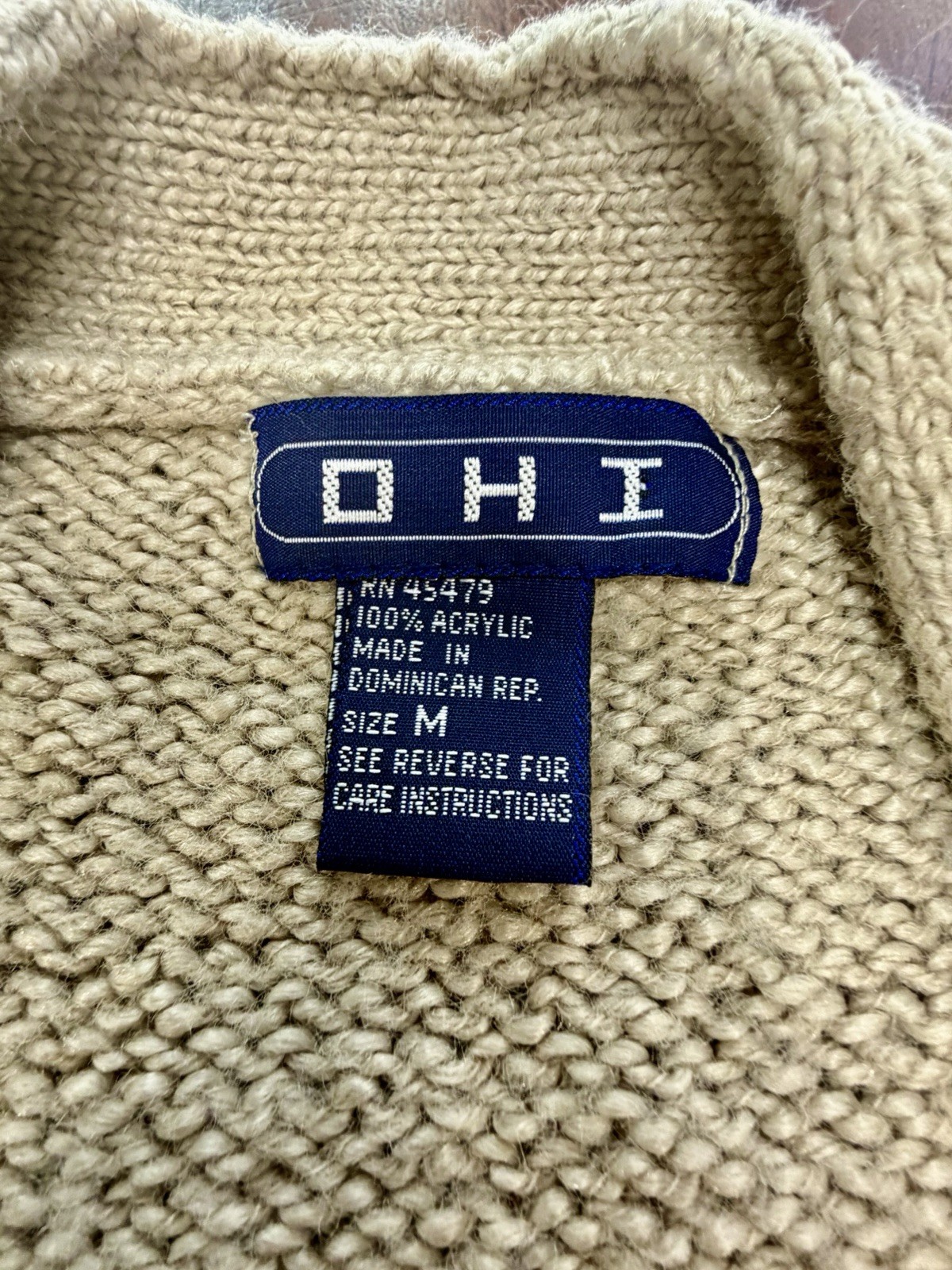 3 Vintage 1980s Women’s Pink, Blue, & Tan Sweaters