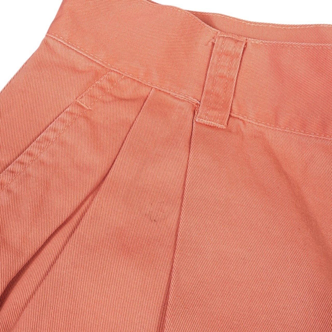 Vintage Ralph Lauren Country Coral Shorts Women 12 Pleated High Waist 90s USA