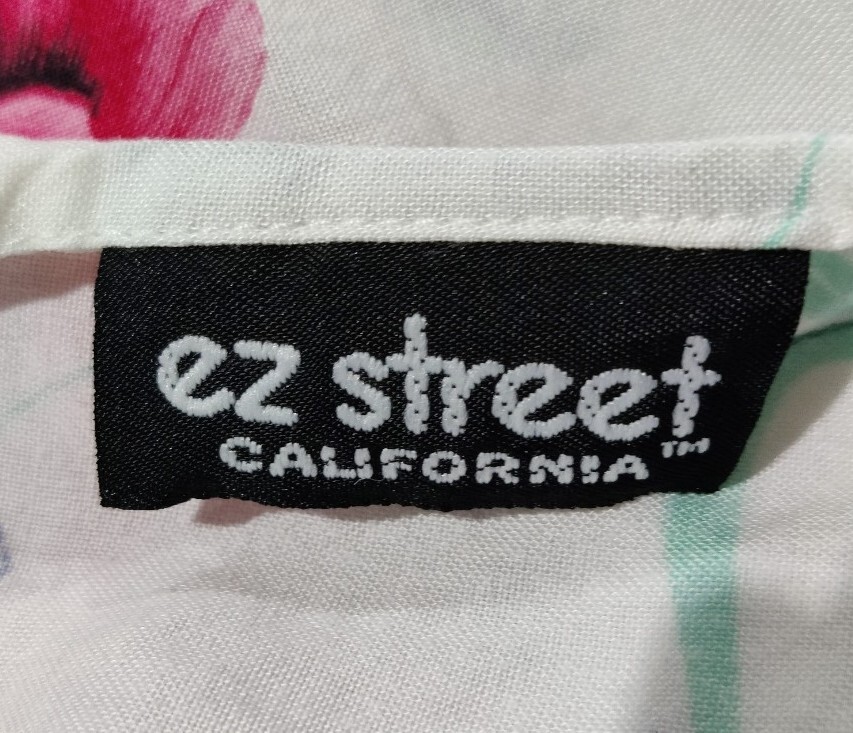 Vintage 1980’s EZ Street California Retro Blouse Shorts Headband 3 Piece Sz M