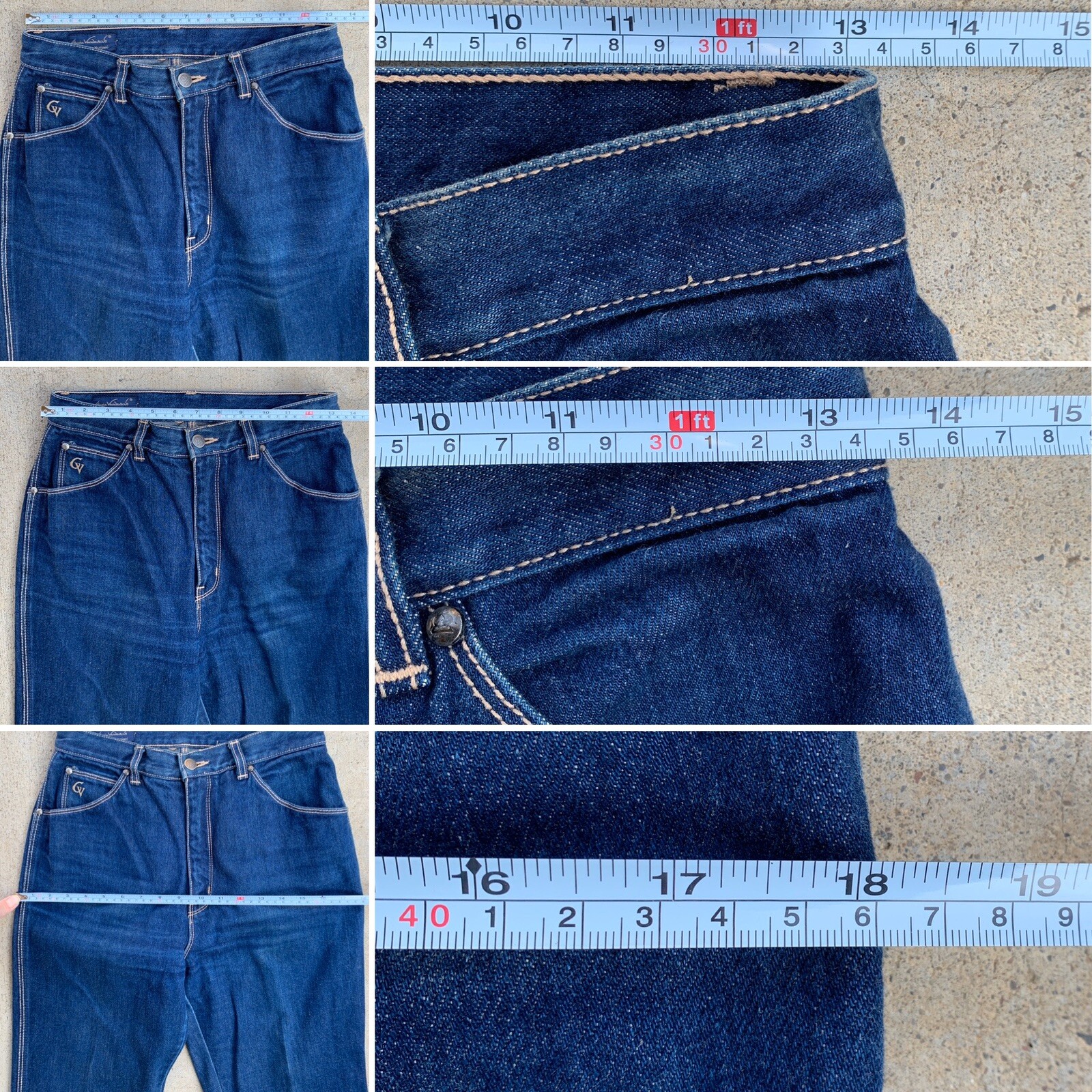 Vintage Gloria Vanderbilt For Murjani Jeans High Waist 9 28” Waist