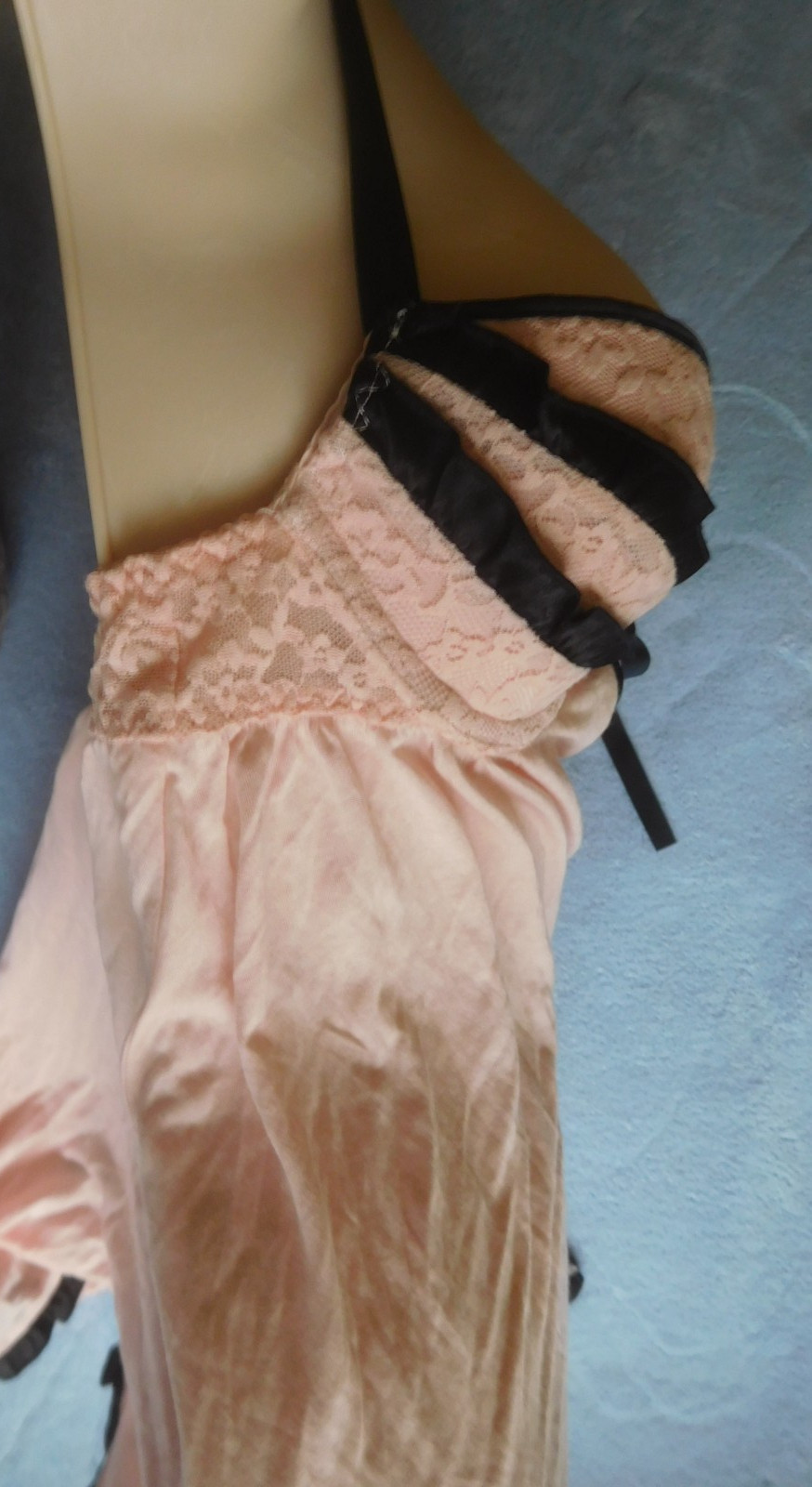 NWT! Vintage Victoria’s Secret Sexy Little Things Babydoll Lingerie 34B Pink