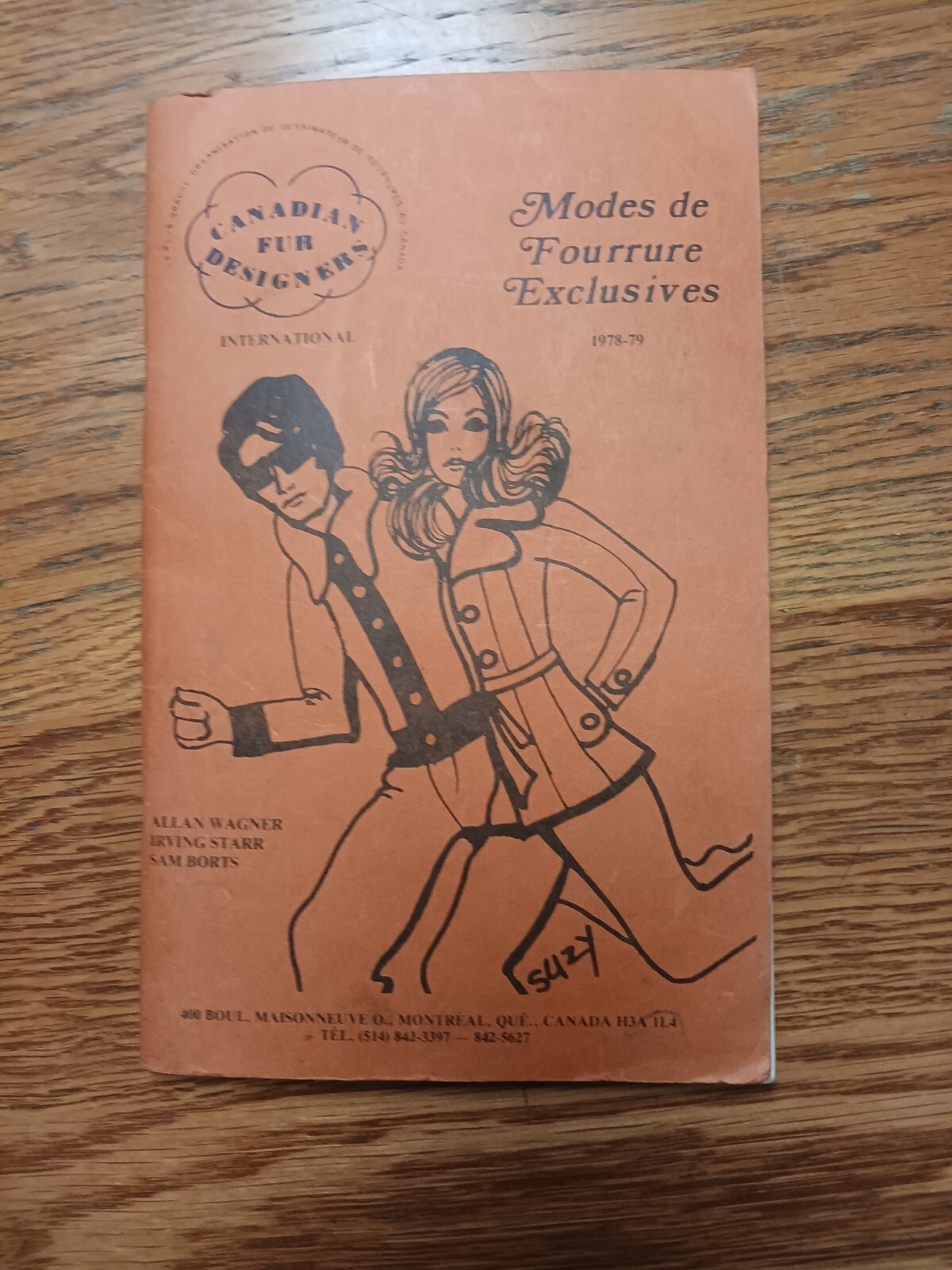 Vintage Fur Designer’s Magazine 1978-70 Furrier Vintage