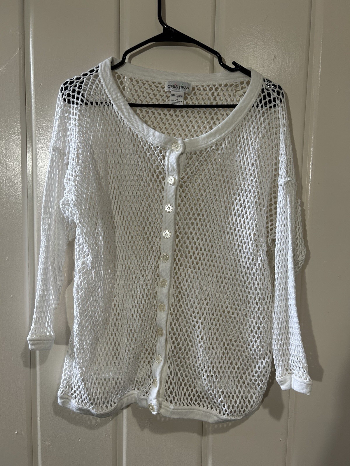 Vintage Women’s Cristina Mesh Sweater Small