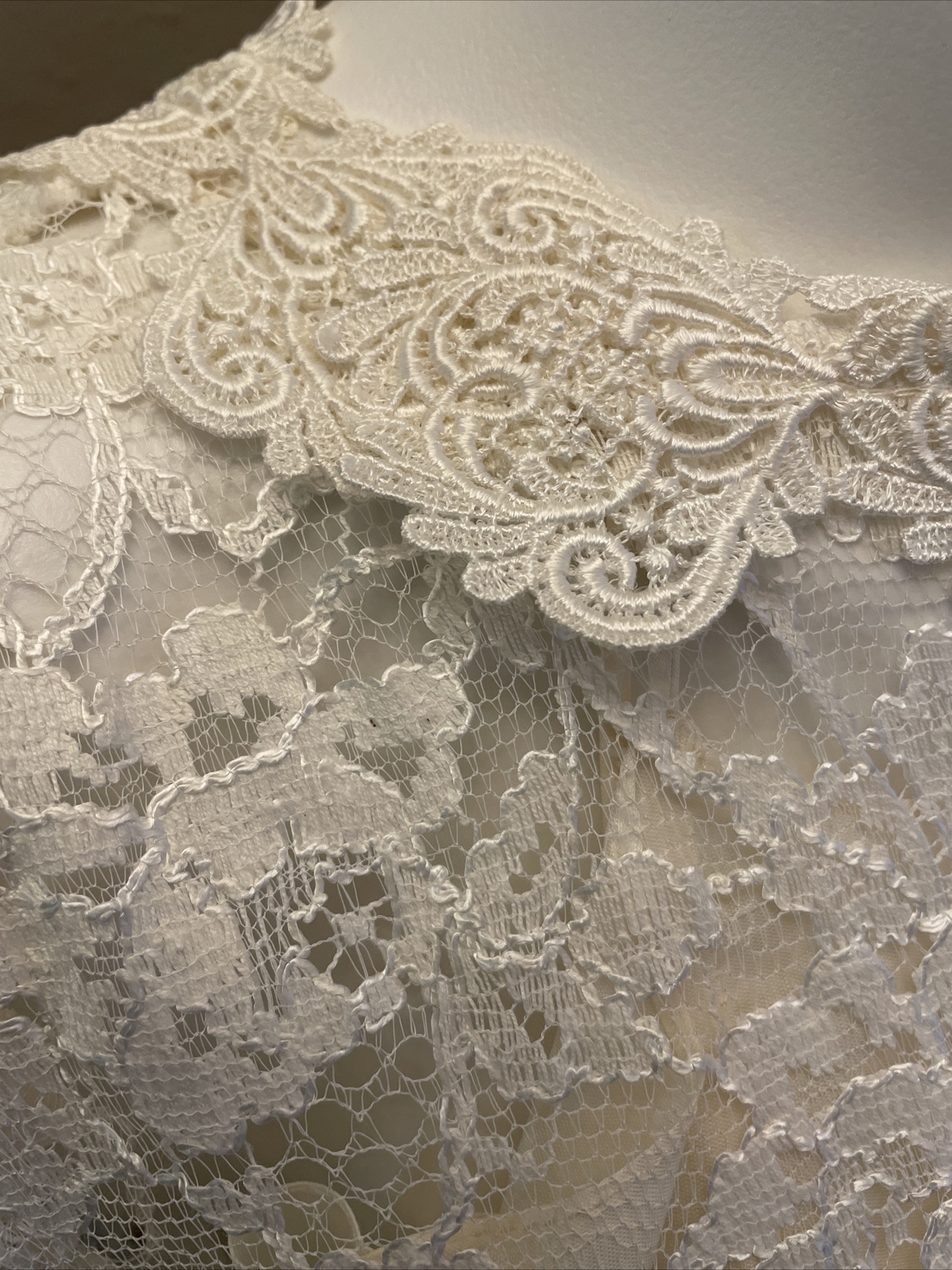 Wedding Gown Cachet by Bari Protas Ivory Lace Size 3/4