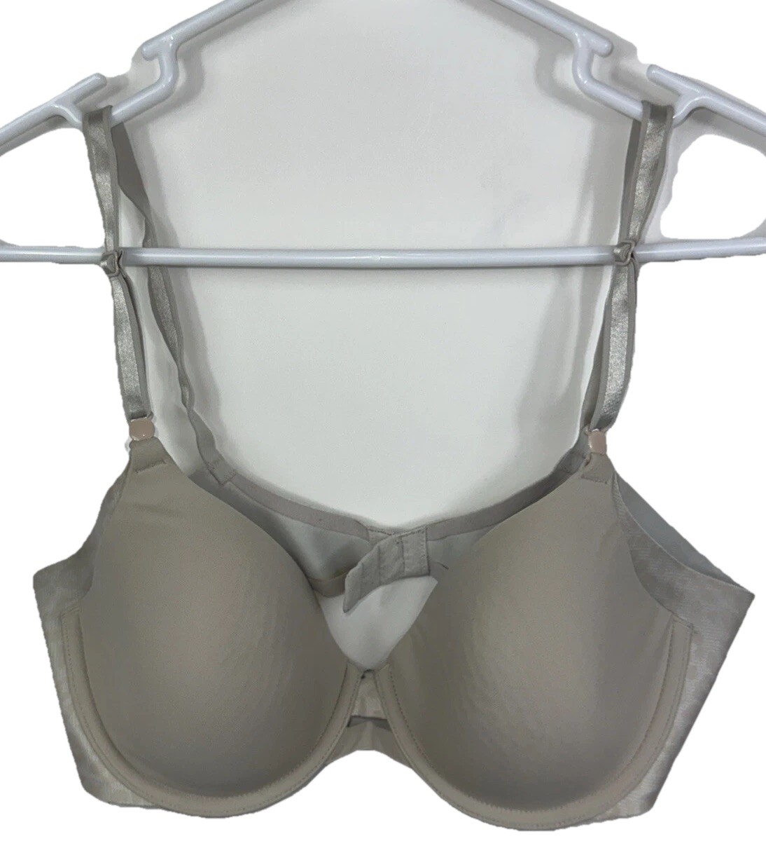 Warners Tan Animal Print 36B Bra Style # RB5781A Nylon Elastic Stretch Blend