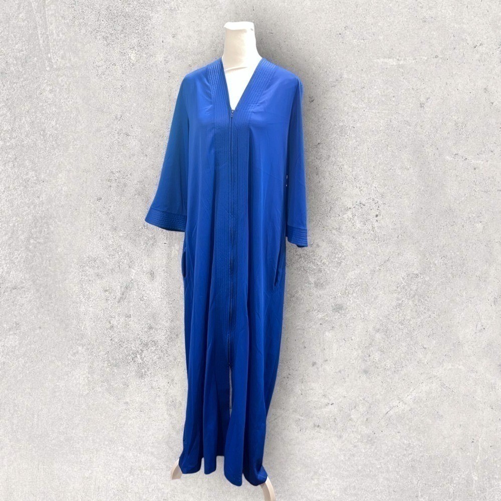 Vintage Blue Loungewear by Gossard Zipper Loungewear Size Medium