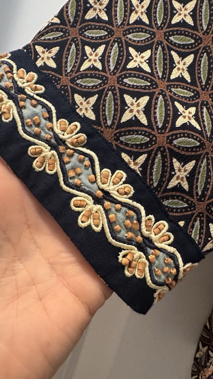 Sarah Elizabeth Vintage Jacket Blazer Embroidery And Beading Size 10 NWOT