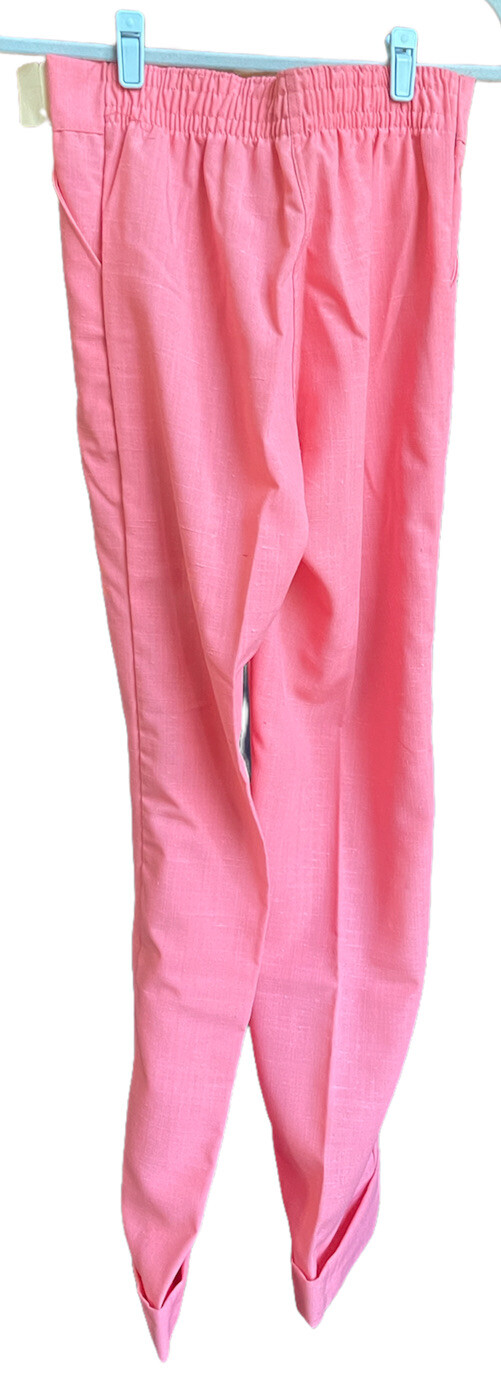 Vintage NEW 1970s Bell Bottom Sun Jeans Retro Unisex Sz 9 31”x 33” Pink Flare
