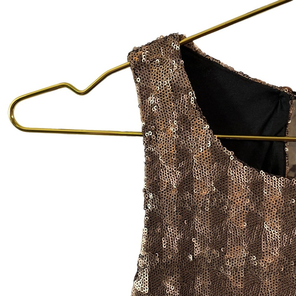 TALULA Aritzia Canterbury Sequin Dress Gold Size XS
