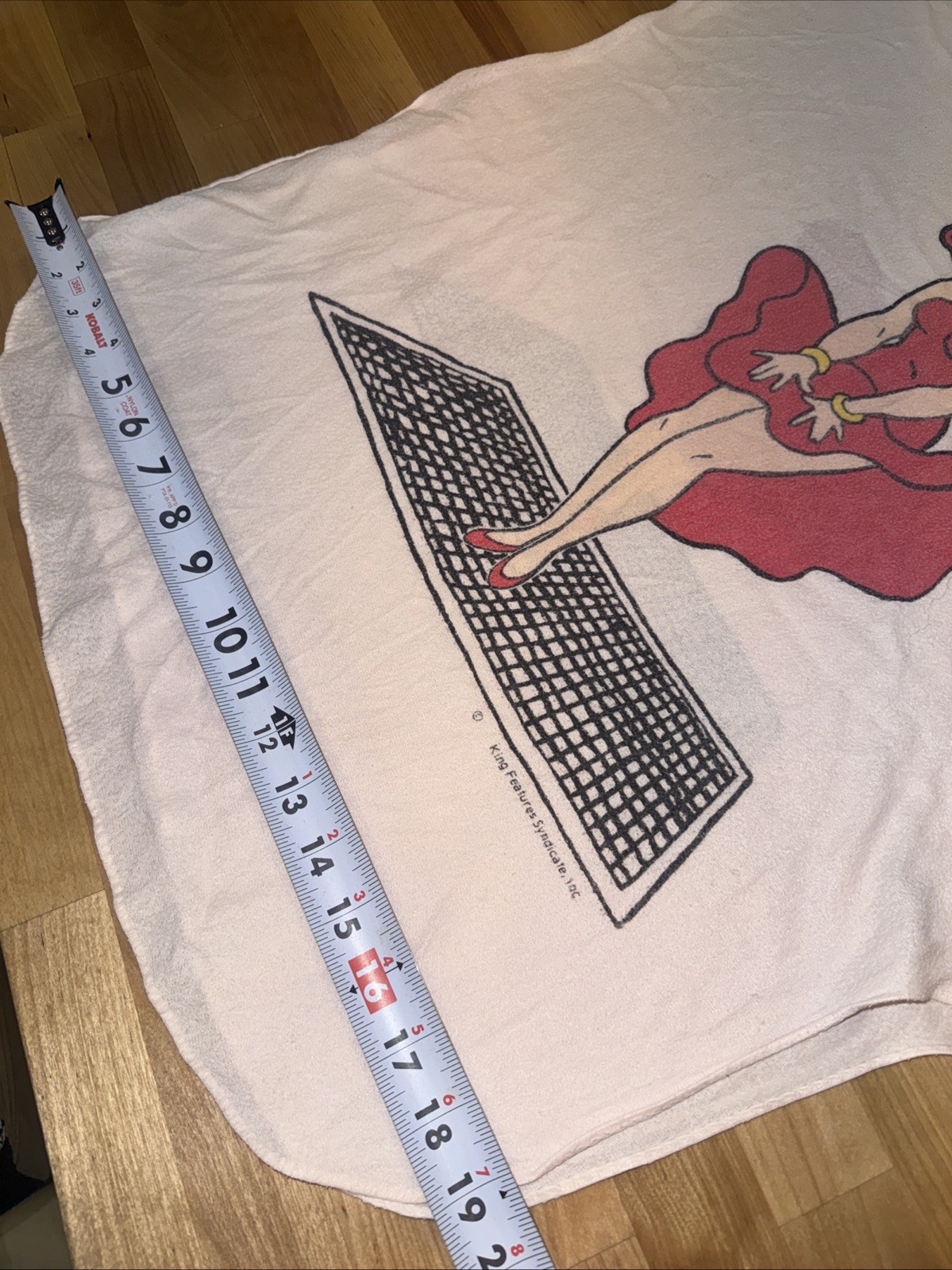 Vintage Betty Boop Womens Shirt 3/4 Sleeve Raglan Style Marilyn Monroe Pose Rare