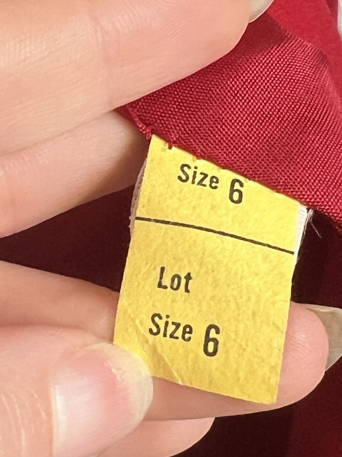 Andrea Marin sz 6 Made In USA Vintage Lined Red Wool Long Double Breasted Coat