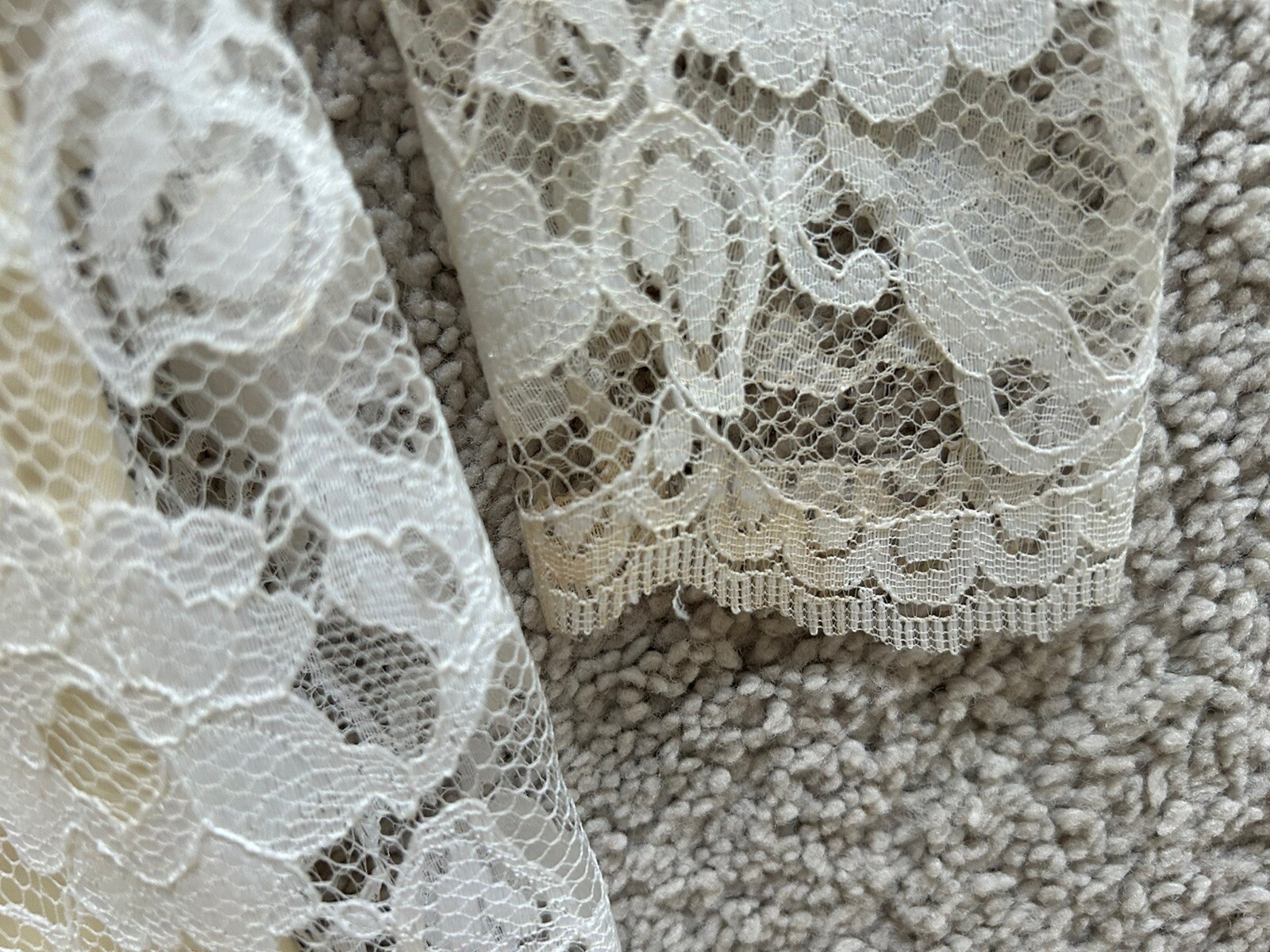 Vtg 70’s Victorian Lace Dress