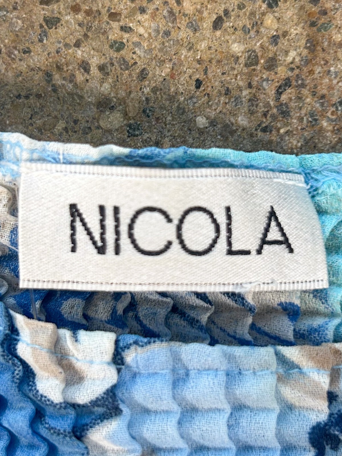 Y2K NICOLA POPCORN BUBBLE TANK TOP ONE SIZE