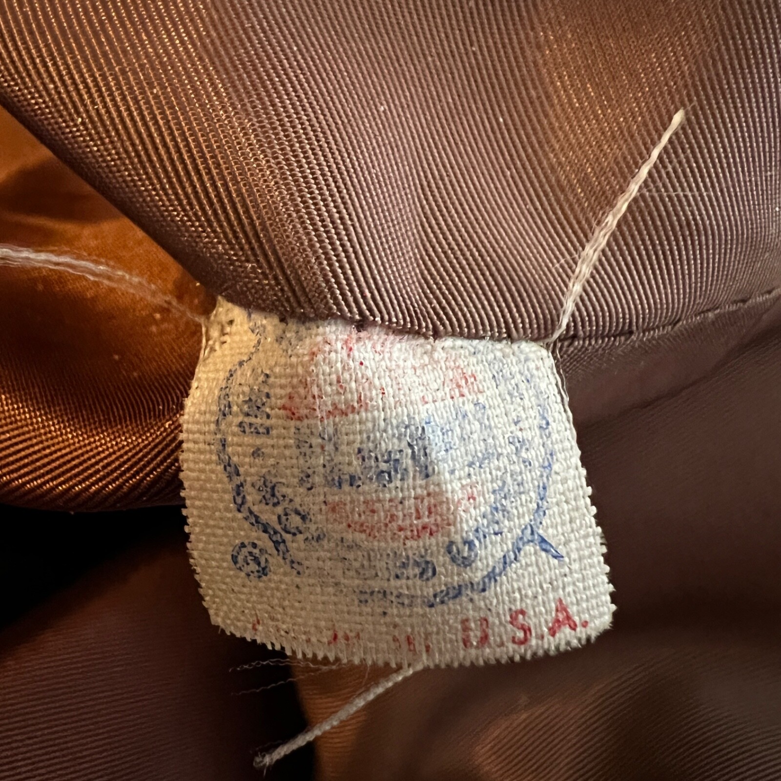 International Ladies Garment Workers Union Womens S Tweed Check Peacoat ILGWU