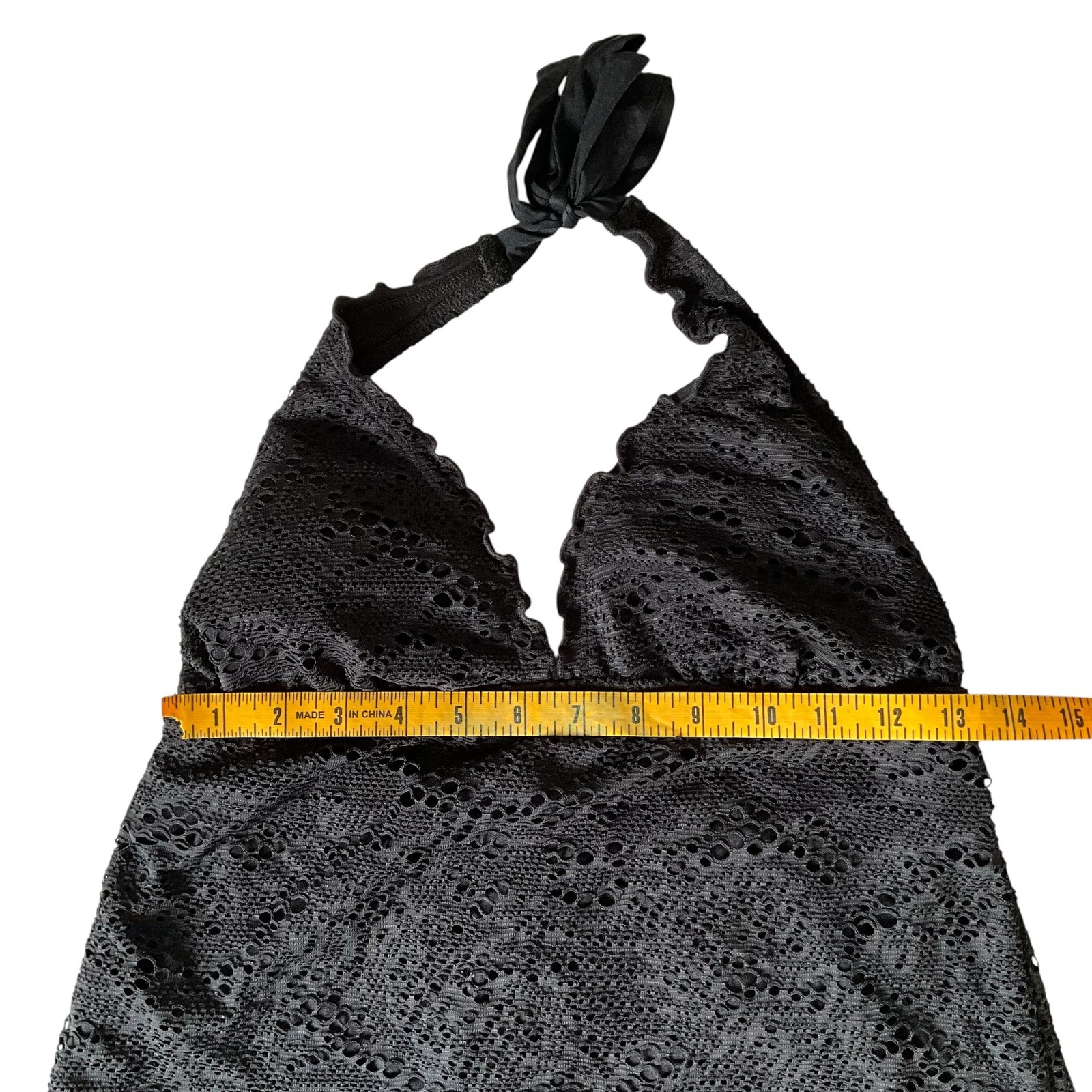 Vintage Black Floral Tank Top: 90s, Y2K