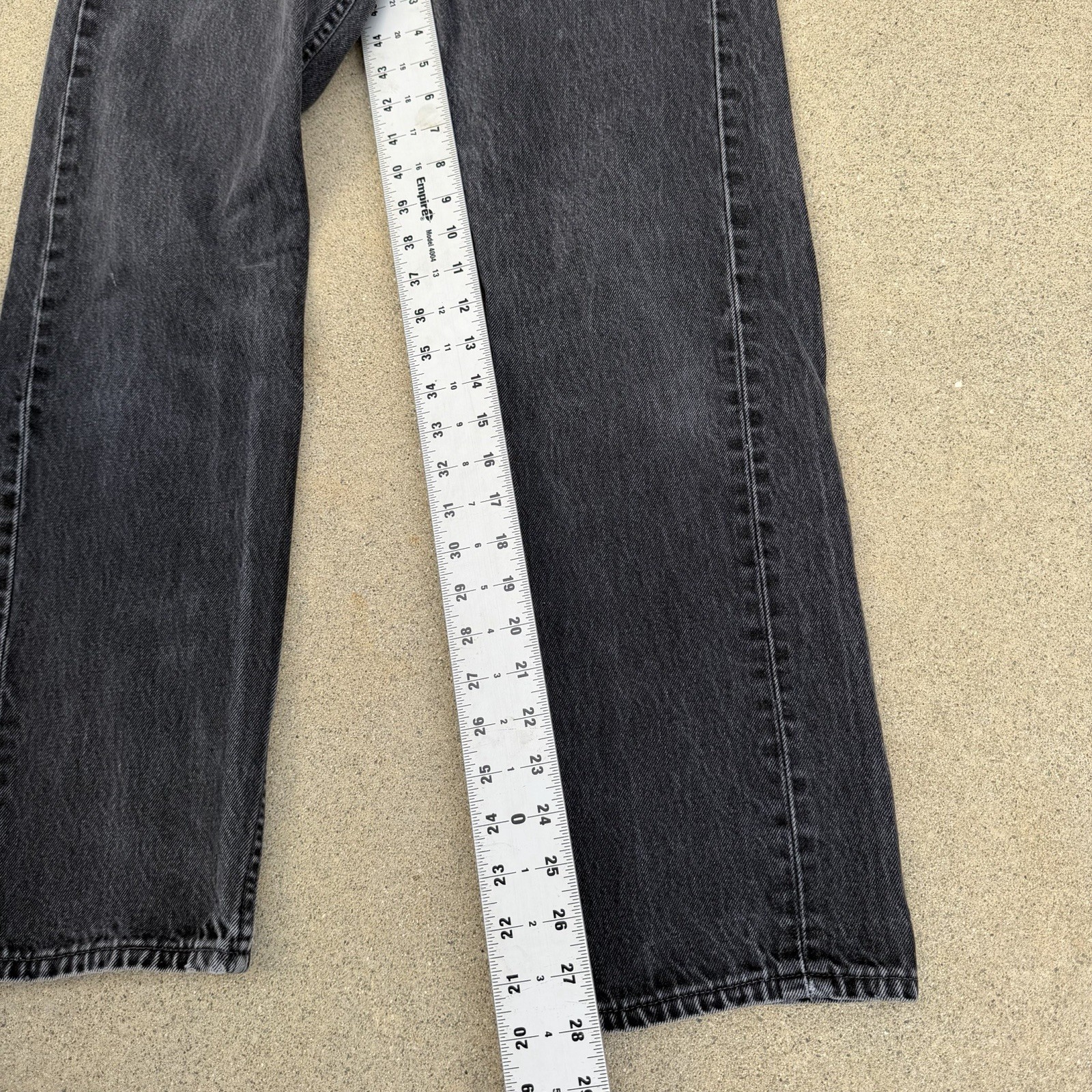 Vintage Levi’s 501 Women’s Black Sz 30×30 Actual 27×28 Made In USA