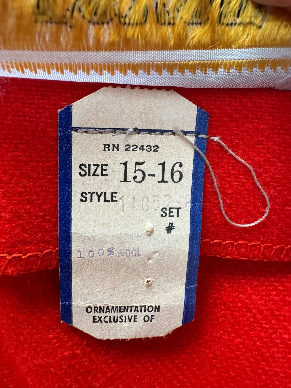 Vintage 60s 70s Red Wool MOD Pleated Mini Culottes Shorts M