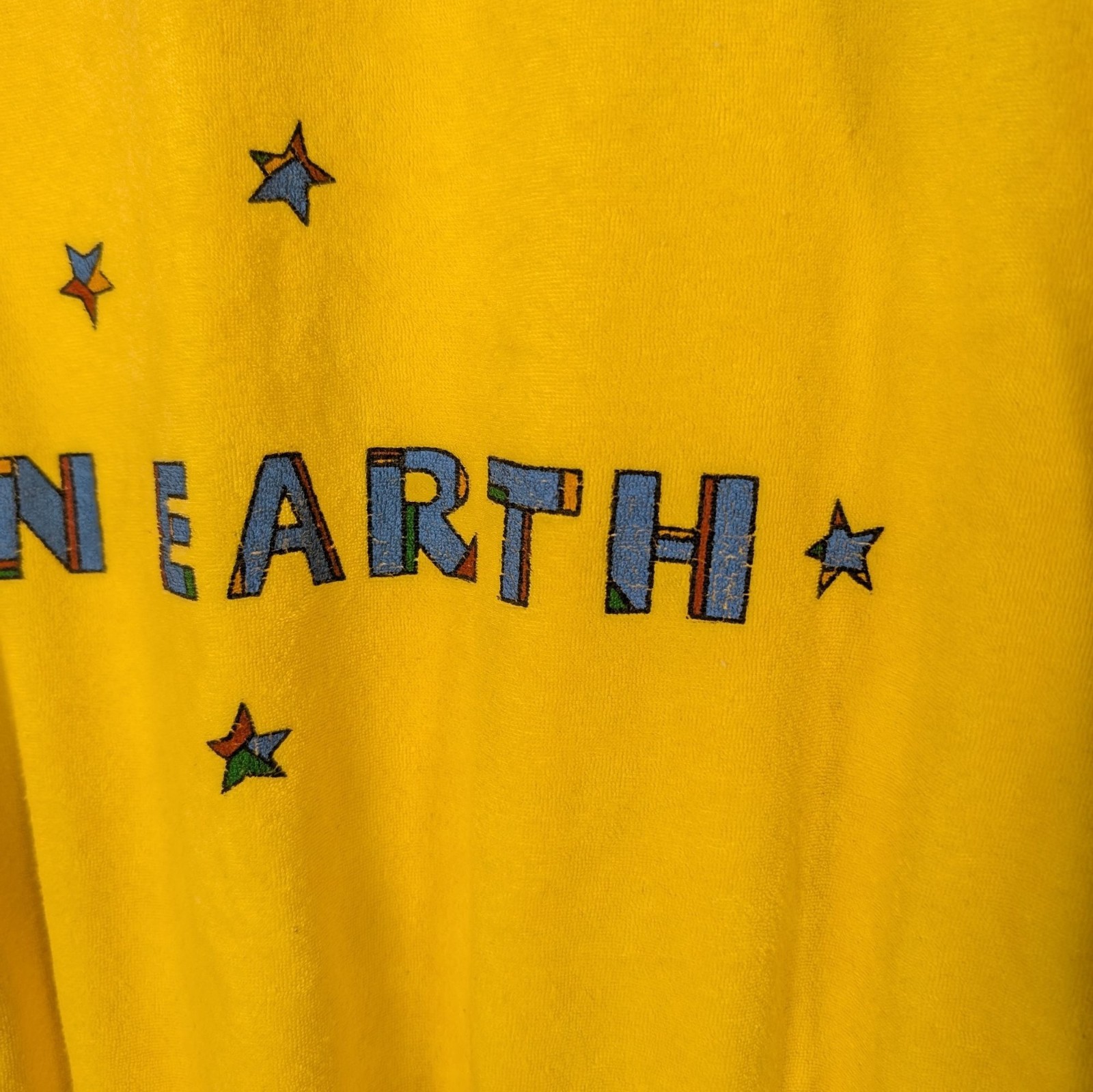 VTG 70s Rare Linda Clifford Sweatshirt Terry Cloth Night on Earth sz XL unique