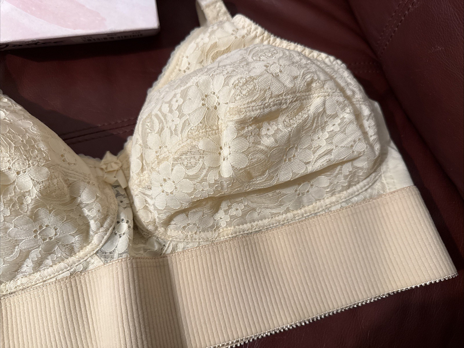 NEW Jodee Surgical Style 1515 Post Mastectomy Bra BEIGE w/Pockets USA-MADE 44A