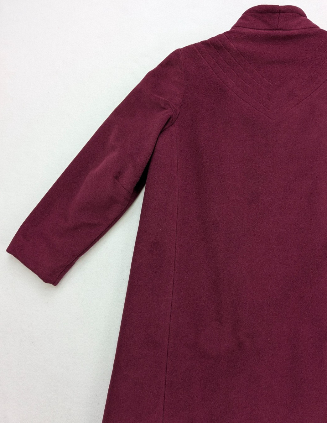 Bromleigh Vintage Women’s Coat Purple Fleece Overcoat 40″ Chest