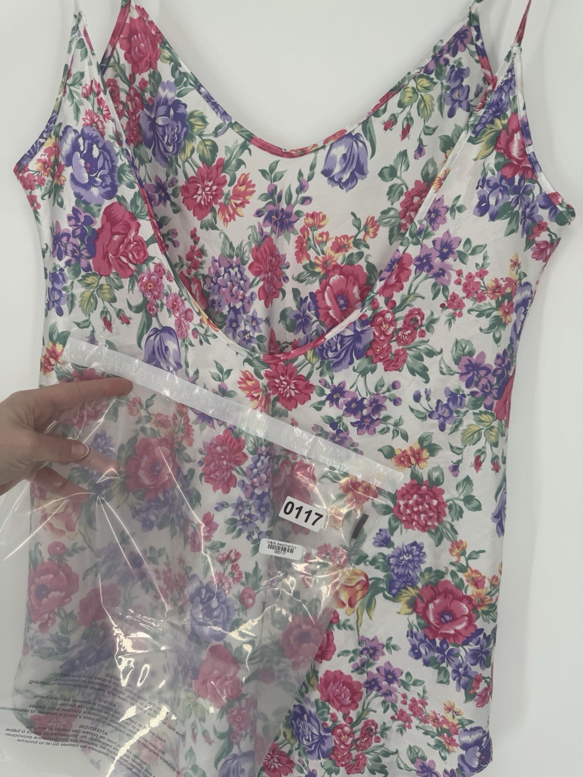 Intimates Floral Sleeveless Garden Party Babydoll slip Dress Coquette VTG L