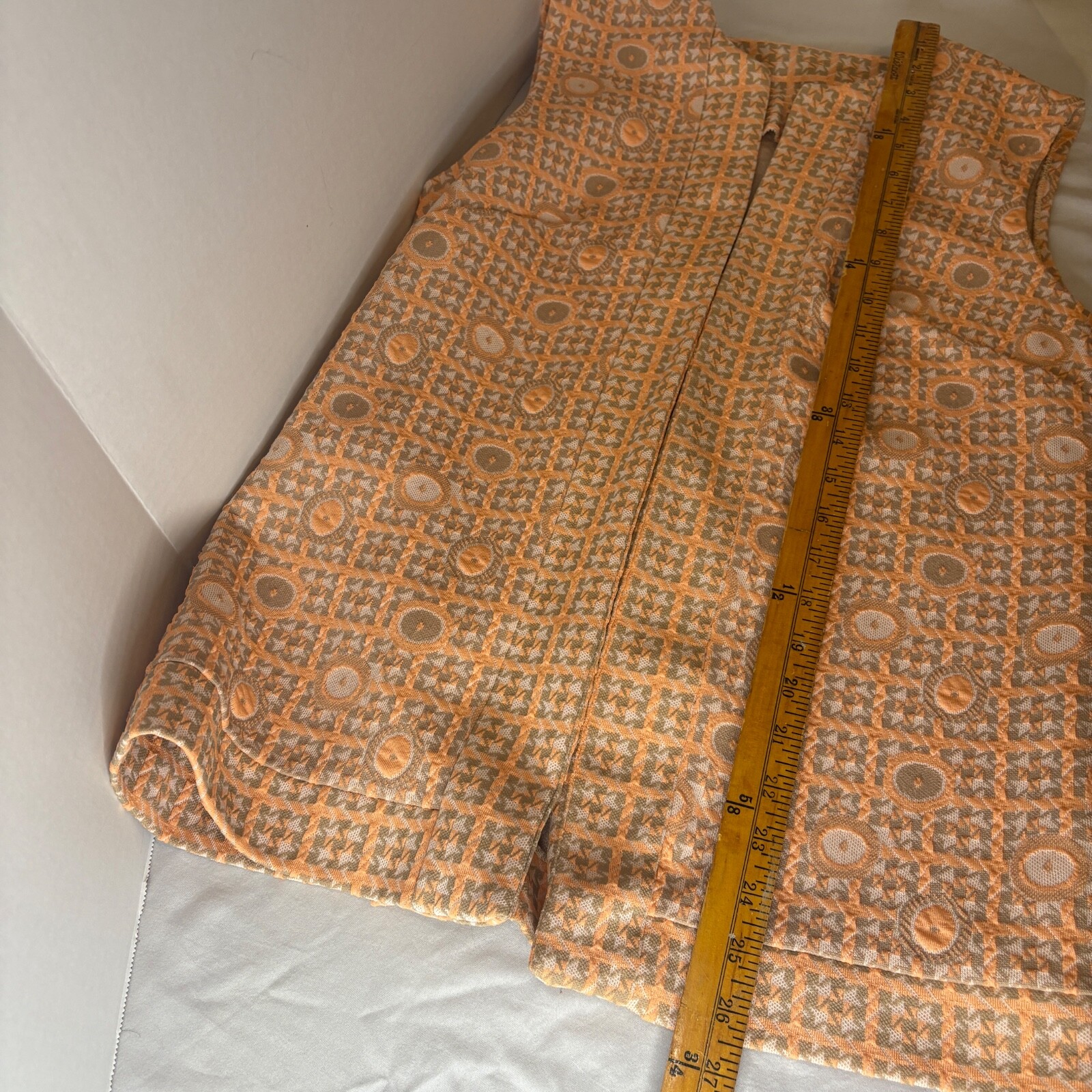 Vintage 60s Jacket UnionMade Textured Encron polyester 12 Hippy/Boho/psychedelic