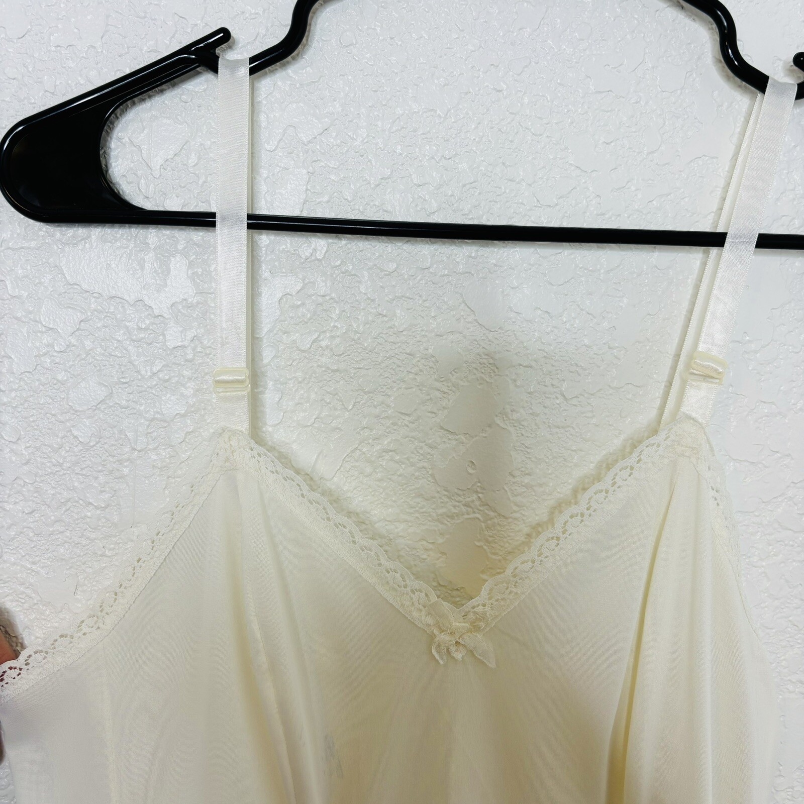 Sears Full Slip Sz 36 Average Length The Doesnt Slip Anti Cling 83544 Nylon ’70s
