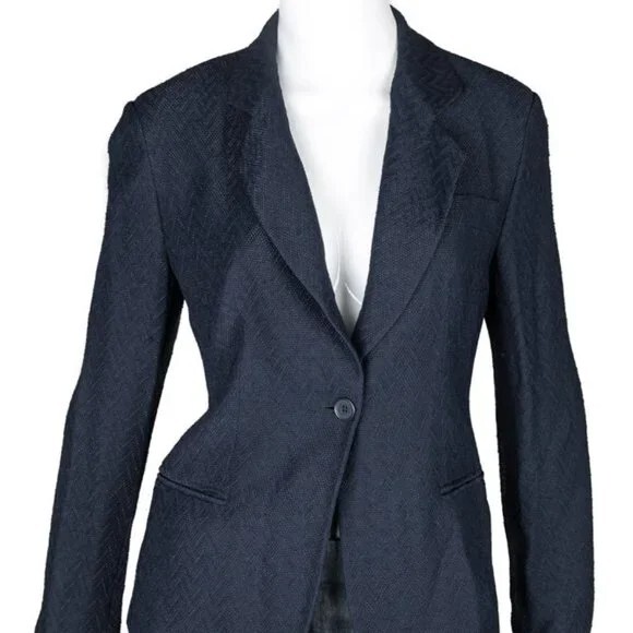Vintage Emporio Armani Blazer Minimalist Quiet Luxury Old Money Academia Capsule