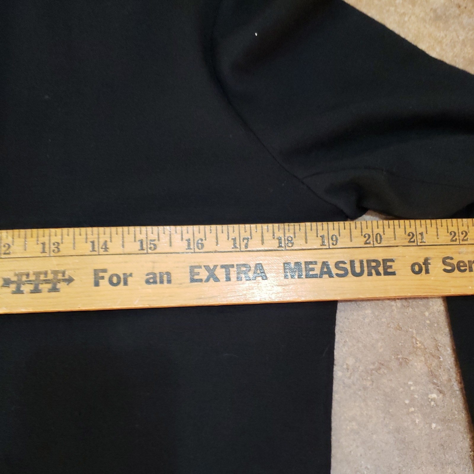 Vintage 70s Bonnie Strauss sz.4 100% Wool Dress leather accent pockets un collar