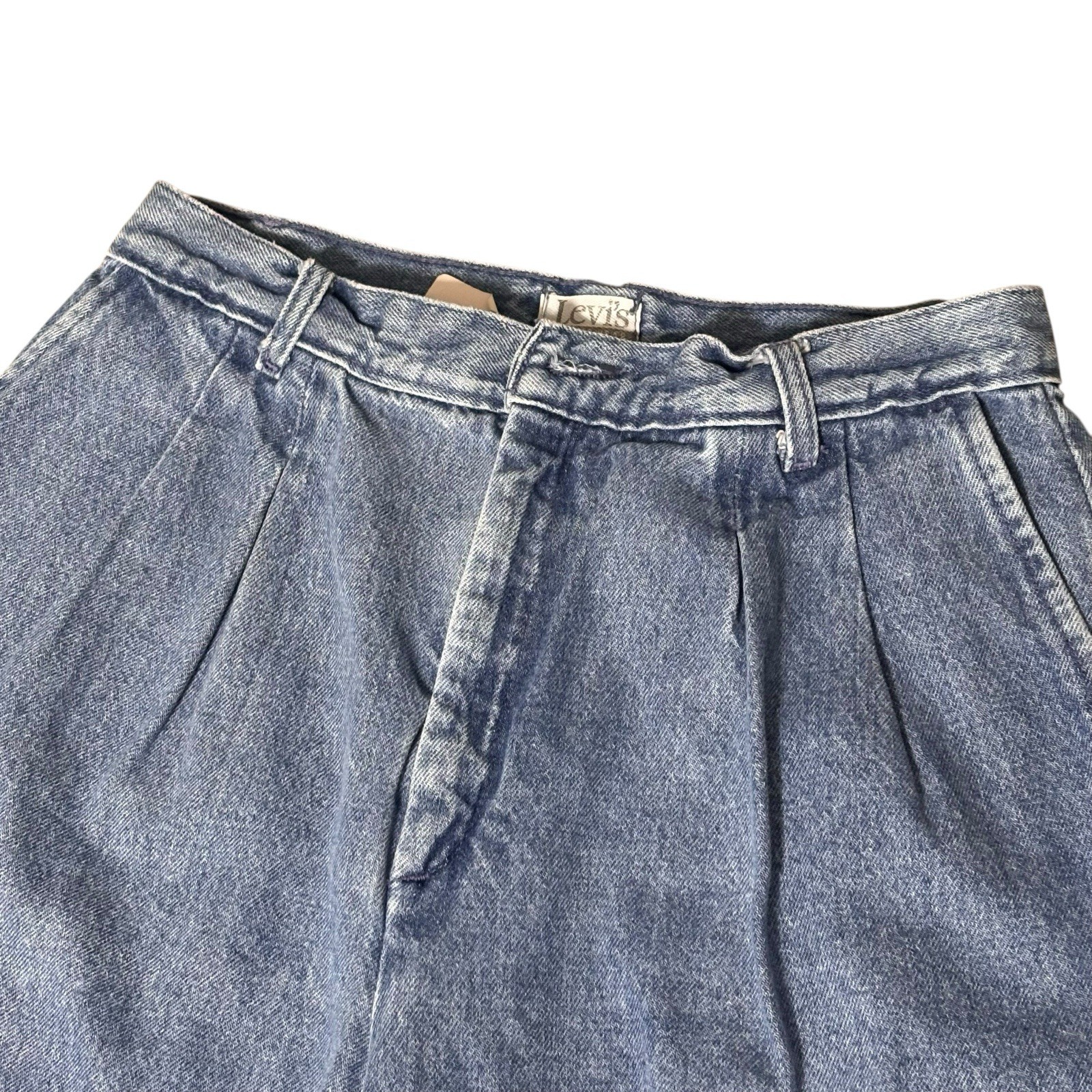 Vintage Levi’s Sportswear High Rise Mom Jeans Denim Pants Size 10 Womens Pleated