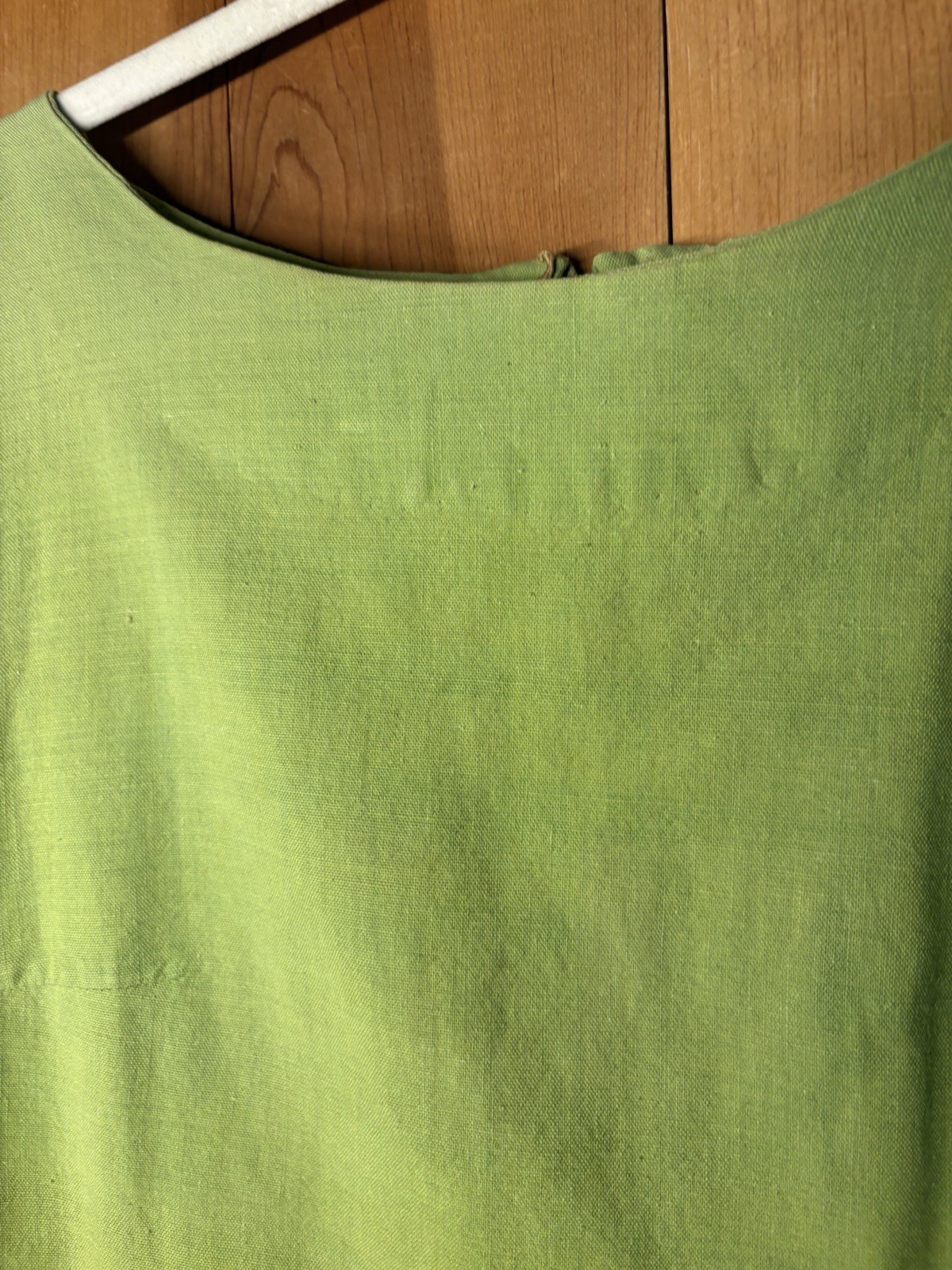 The Phoenix 1970s Vintage Mexican lime green blouse Large Sleeves Women’s Sz XS
