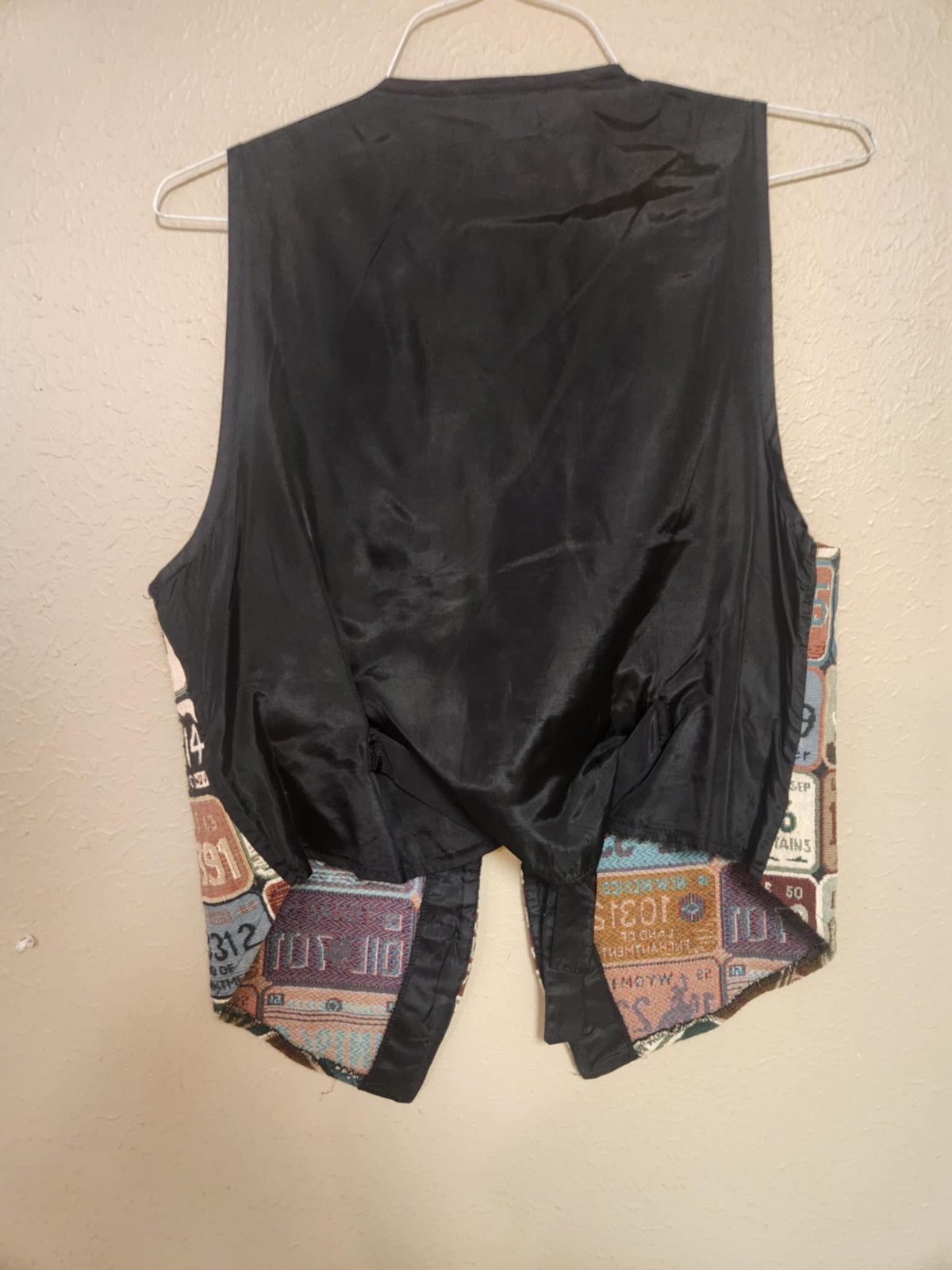 VINTAGE CALIFORNIA SPICE LICENSE PLATE Womens Vest large