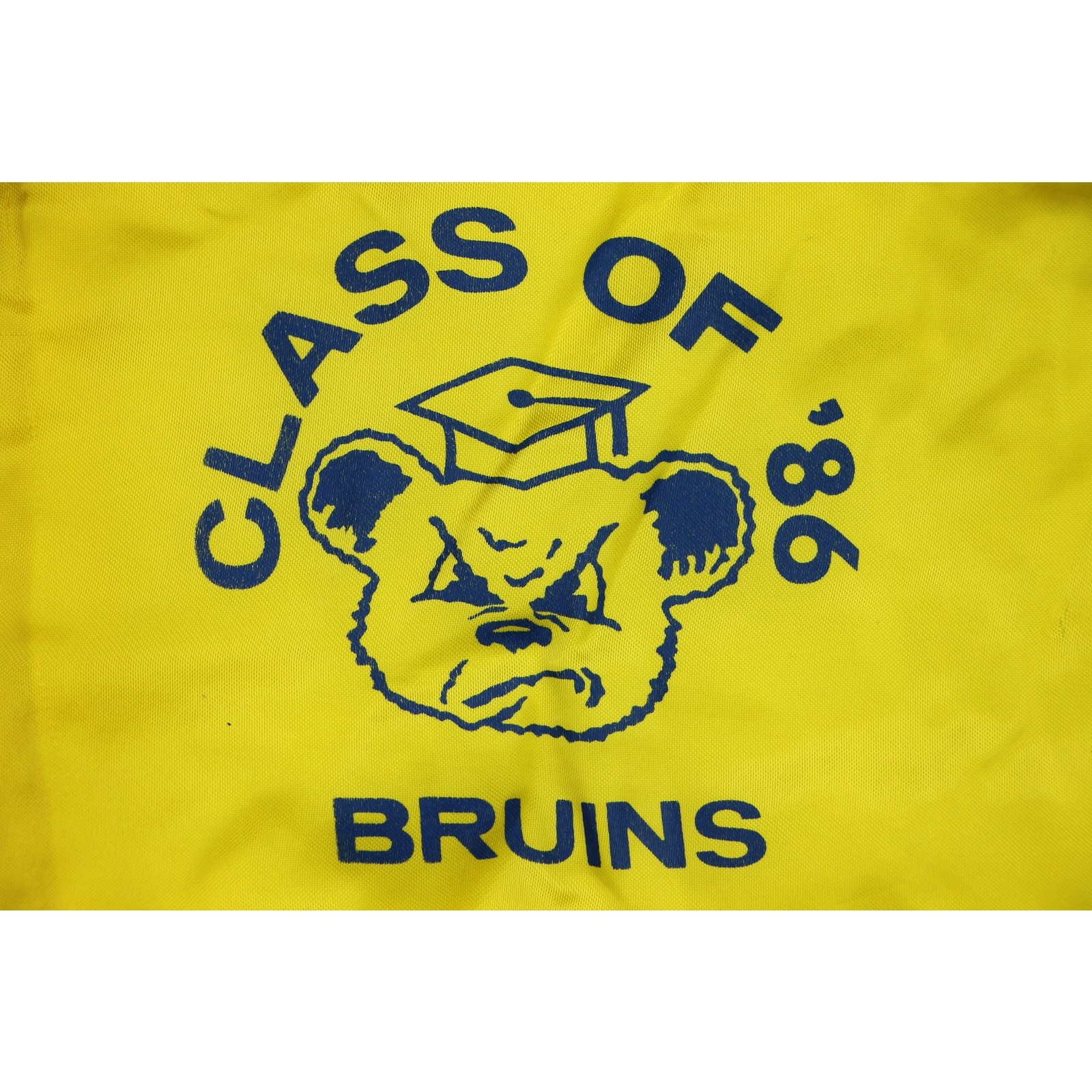 80s Vintage UCLA Bruins University of California Graduation Class Snap Jacket