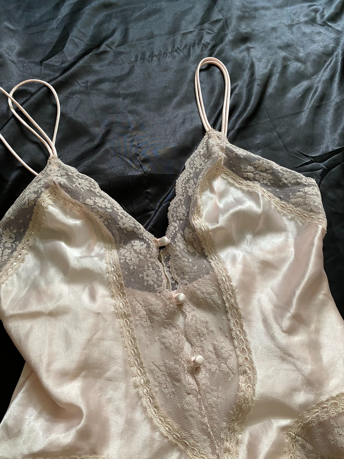 Vintage 1980s Pink Lace Teddy Bodysuit Romantic Sexy Medium Coquette High Cut