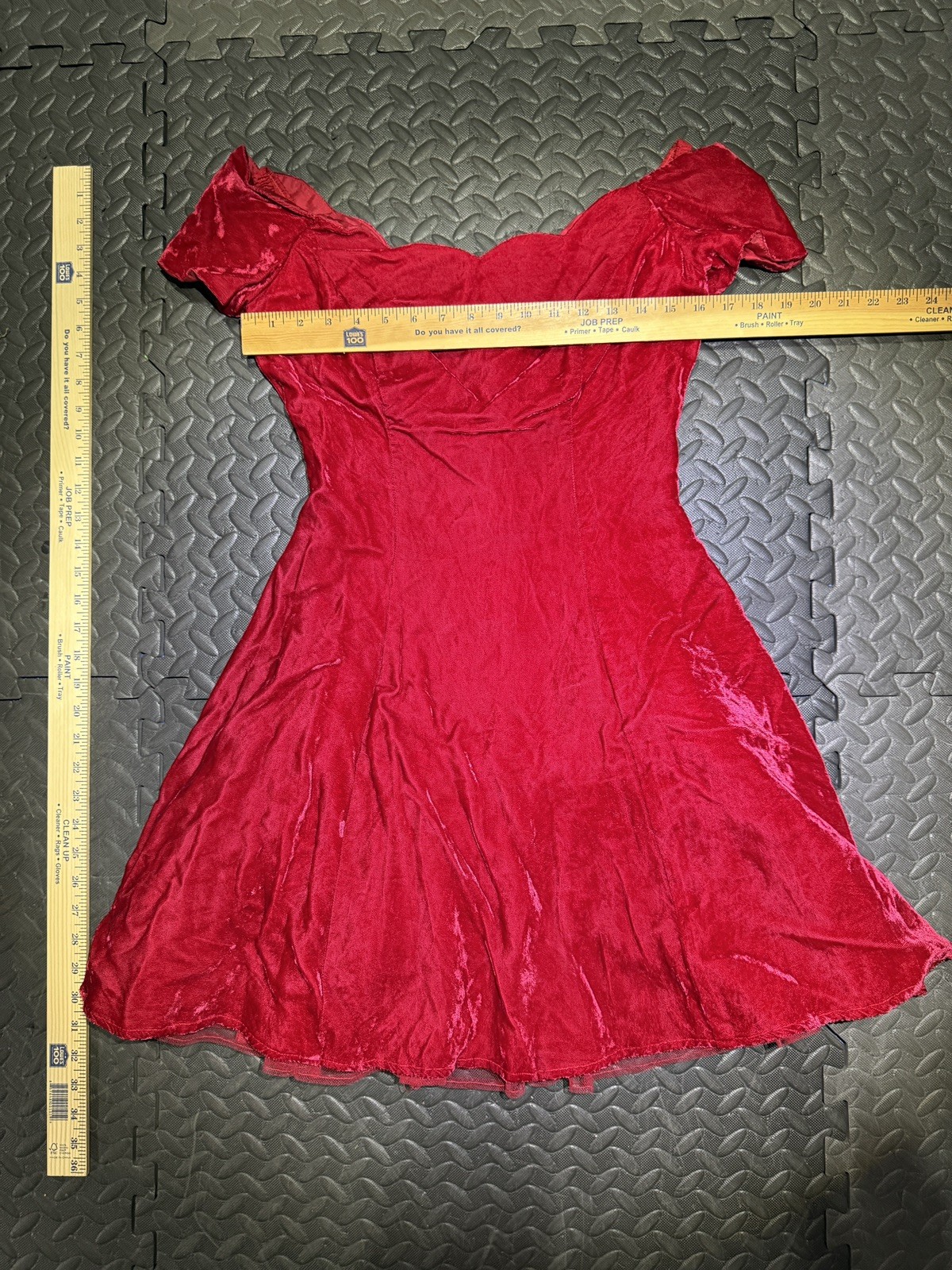 Vintage 80’s Roberta Dress Red Formal Party Prom Cocktail Gown 9/10 Dance 90s