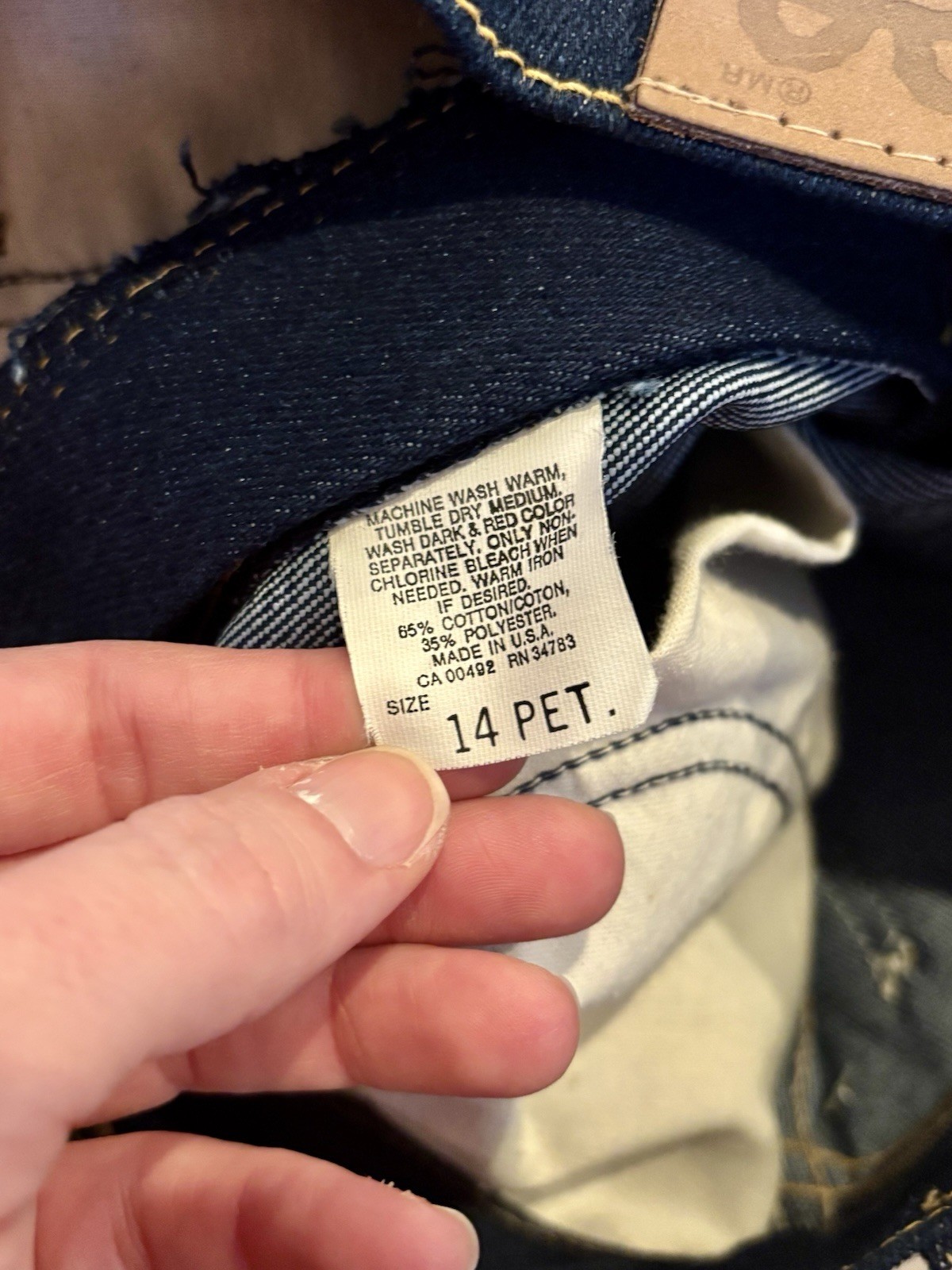 VINTAGE Deadstock 80s Lee Women’s Jeans, Straight Fit, 28×30, Made In USA