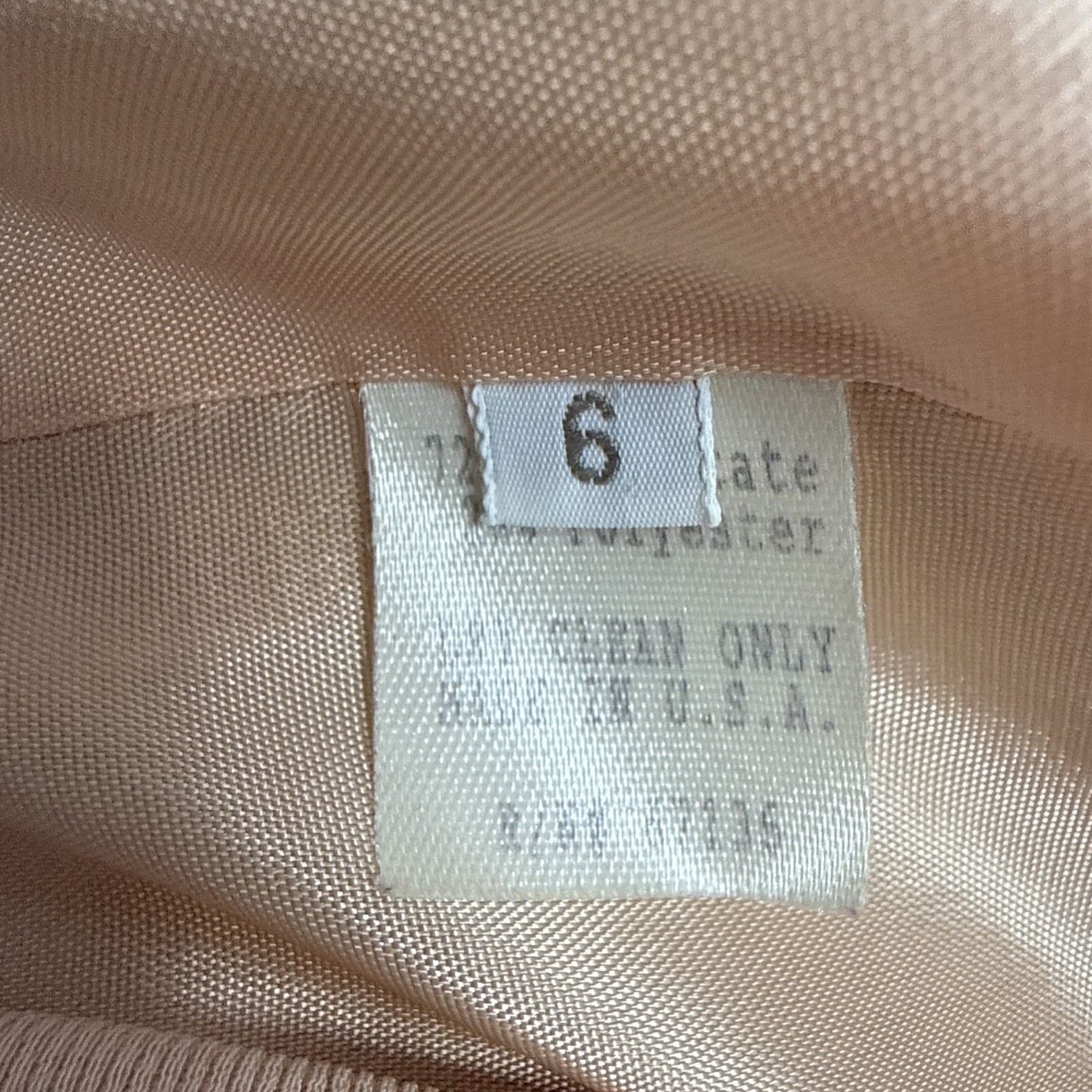 YL By Yair 3 Piece Dress Suit Mother of Bride Formal Wedding Blush Sz 6 Y2K