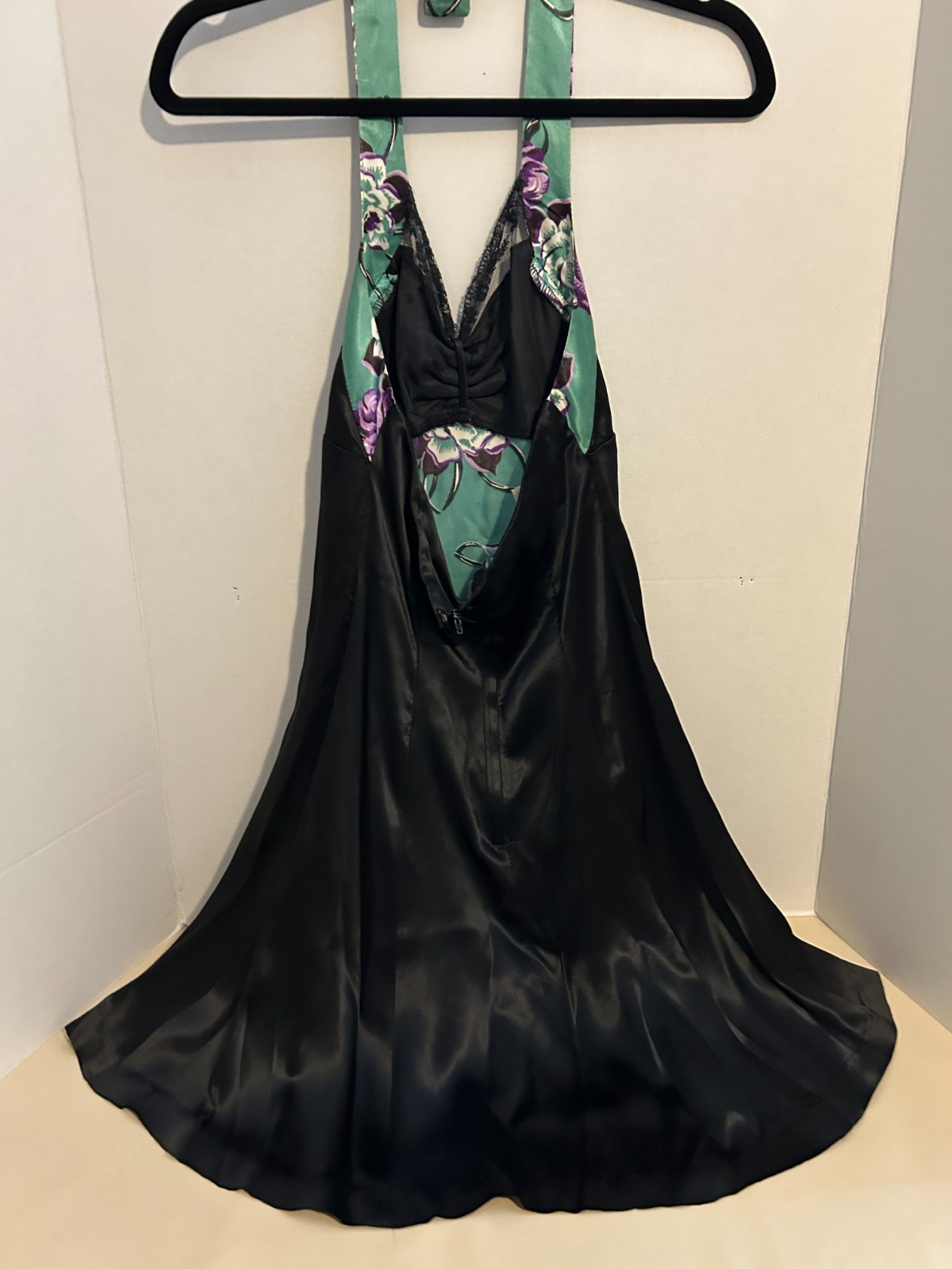 Vintage 1970’s „Young Edwardian by Arpeja” Satin Dress Junior Size 5