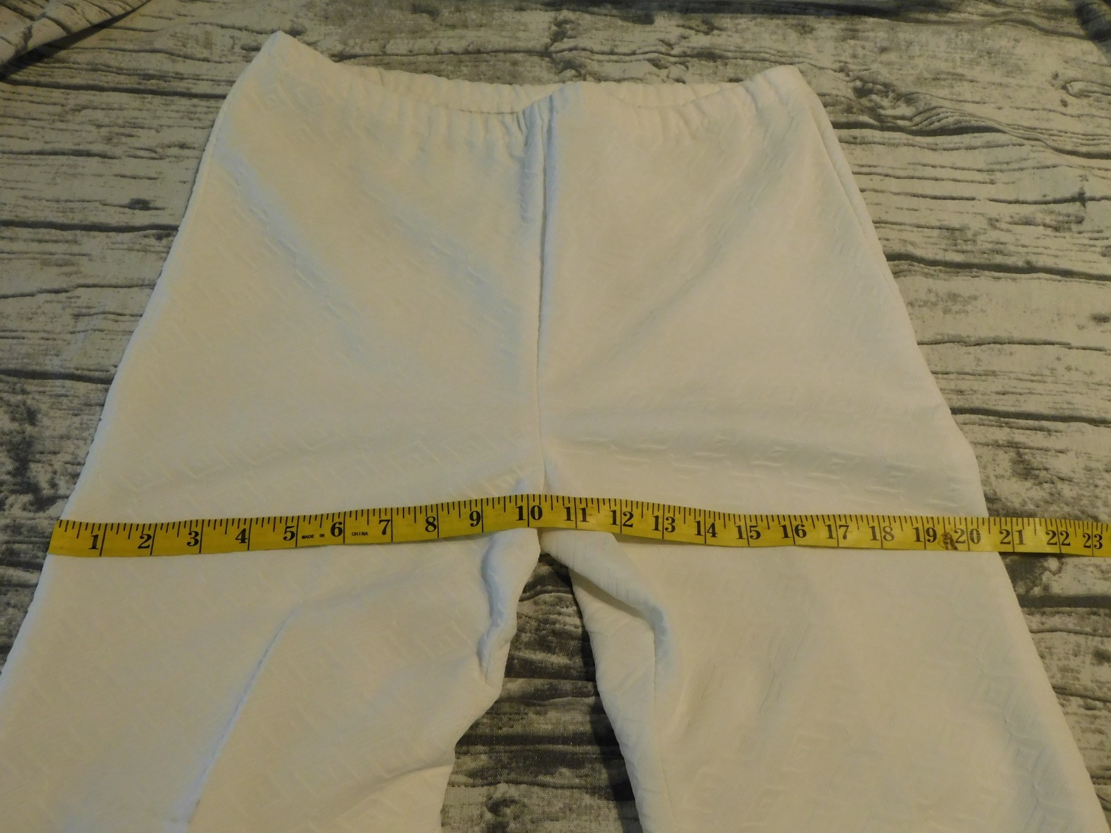 VTG 70’s POLY BELL BOTTOM PANTS TEXTURED OUTFIT SET VEST GROOVY WOMENS M/L DISCO